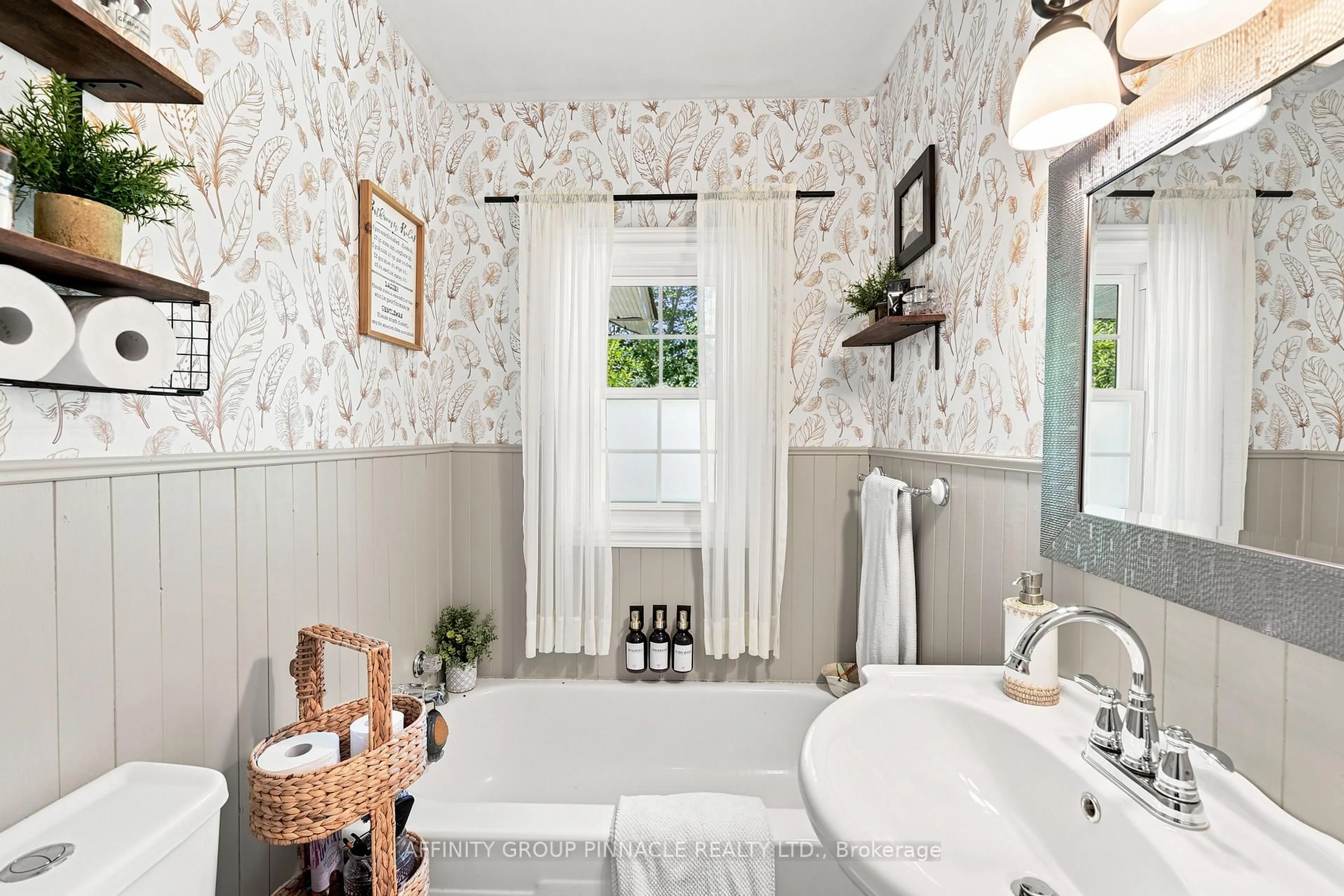 Contemporary bathroom, ceramic/tile floor for 1930 County Rd 121 Rd, Kawartha Lakes Ontario K0M 1N0