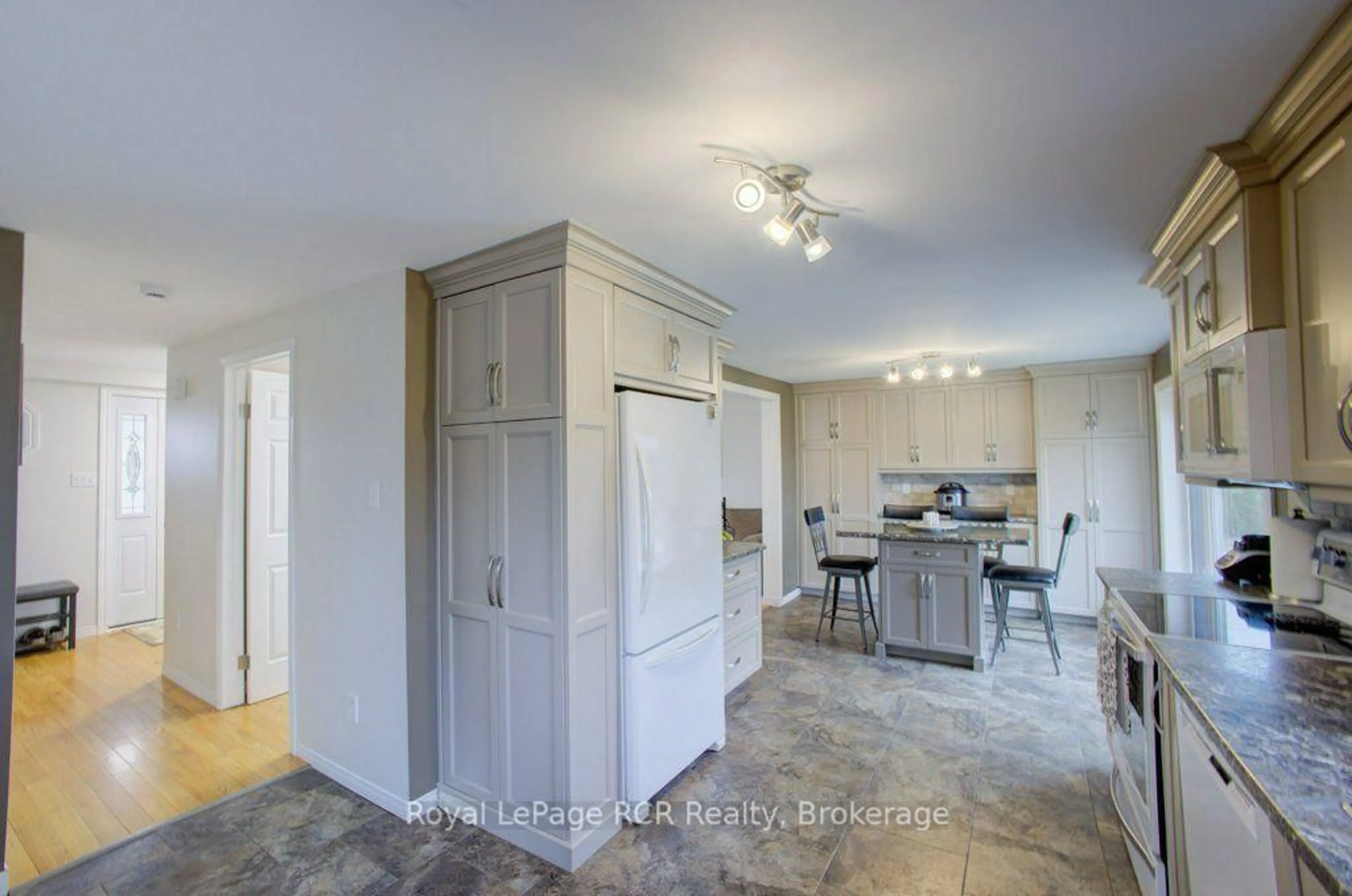Open concept kitchen, ceramic/tile floor for 7442 Road 164 Rd, North Perth Ontario N0K 1B0