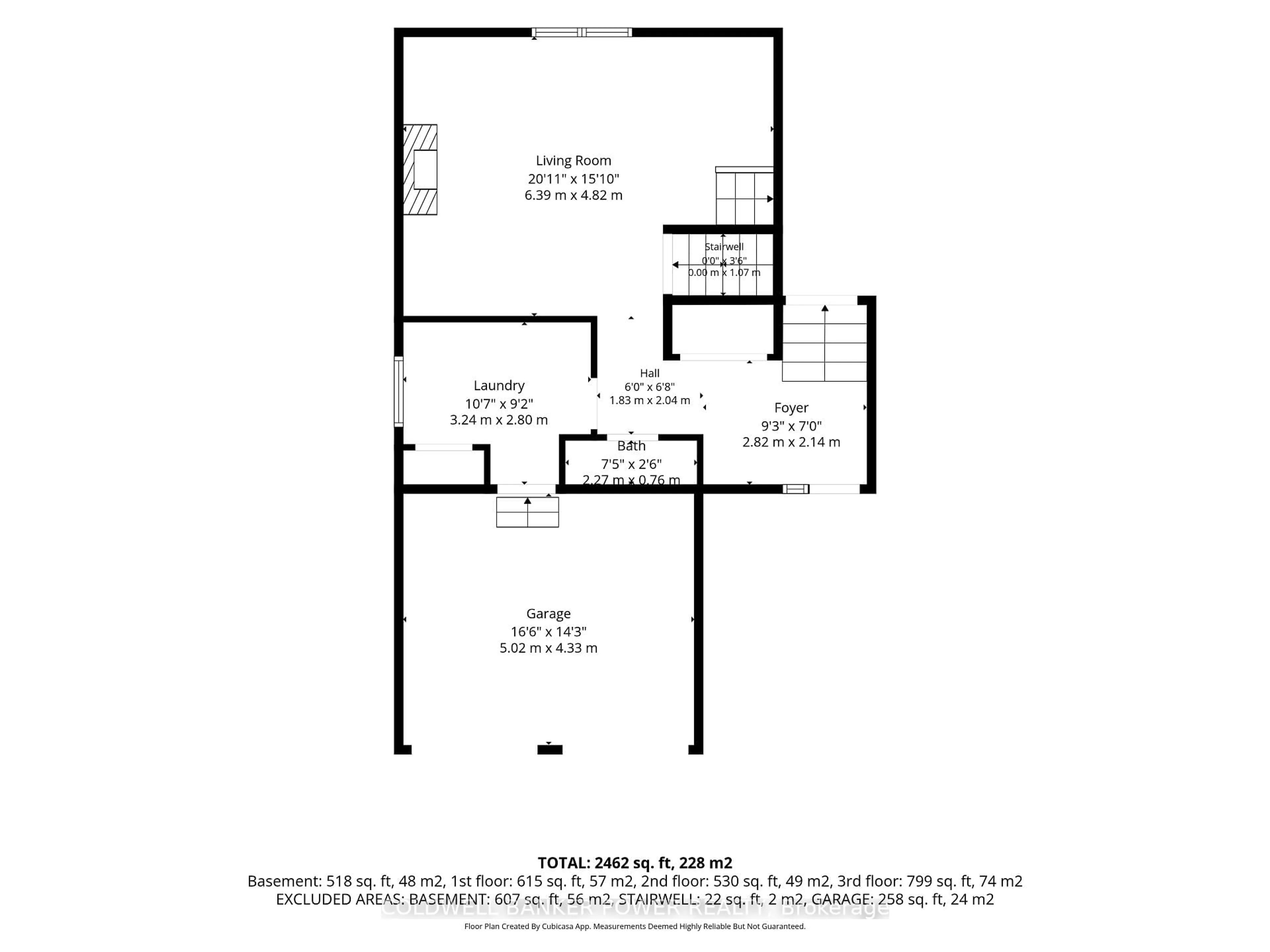 Floor plan for 12 Daventry Way, Middlesex Centre Ontario N0L 1R0