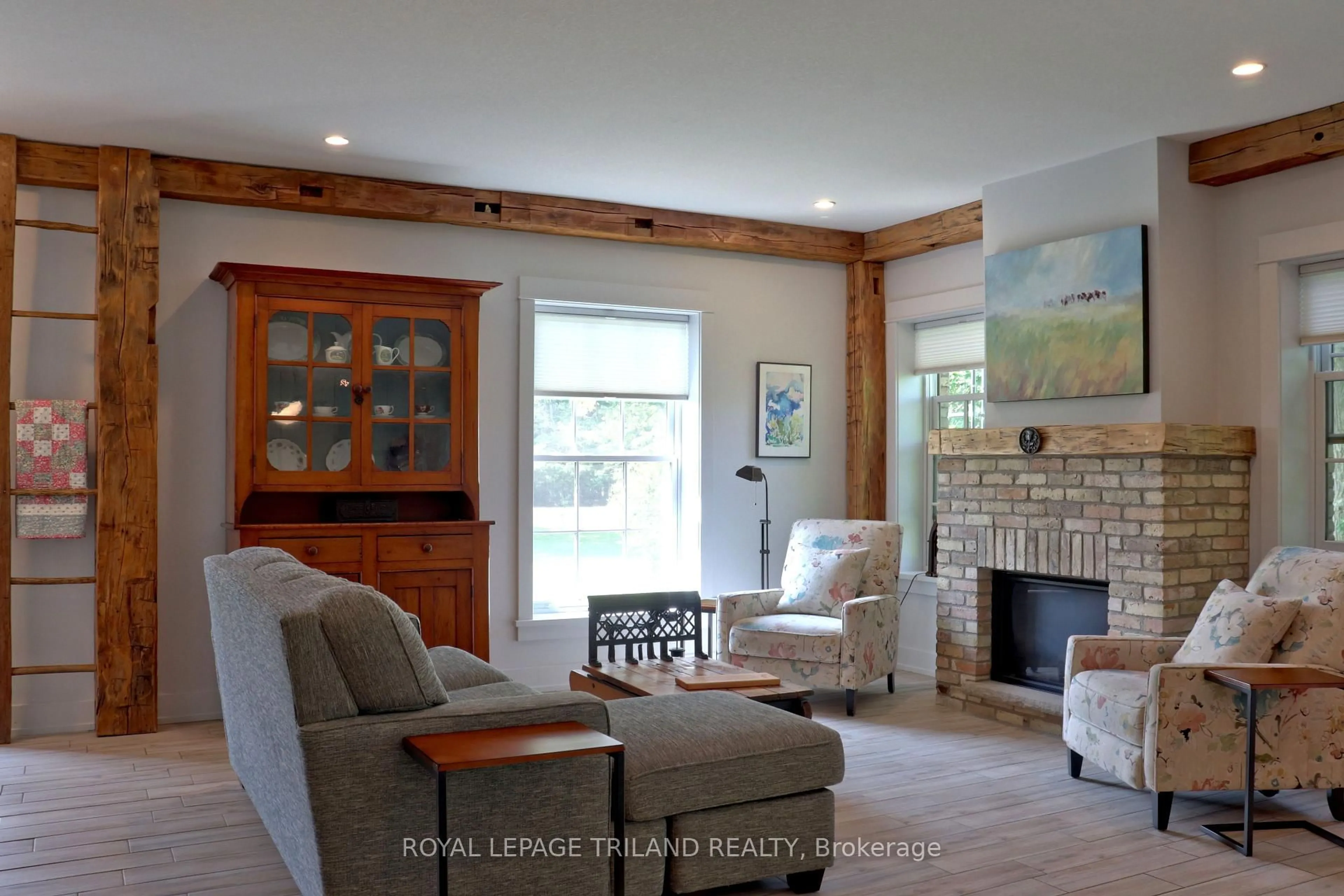 Living room with furniture, unknown for 15796 Nine Mile Rd, Middlesex Centre Ontario N0M 2A0