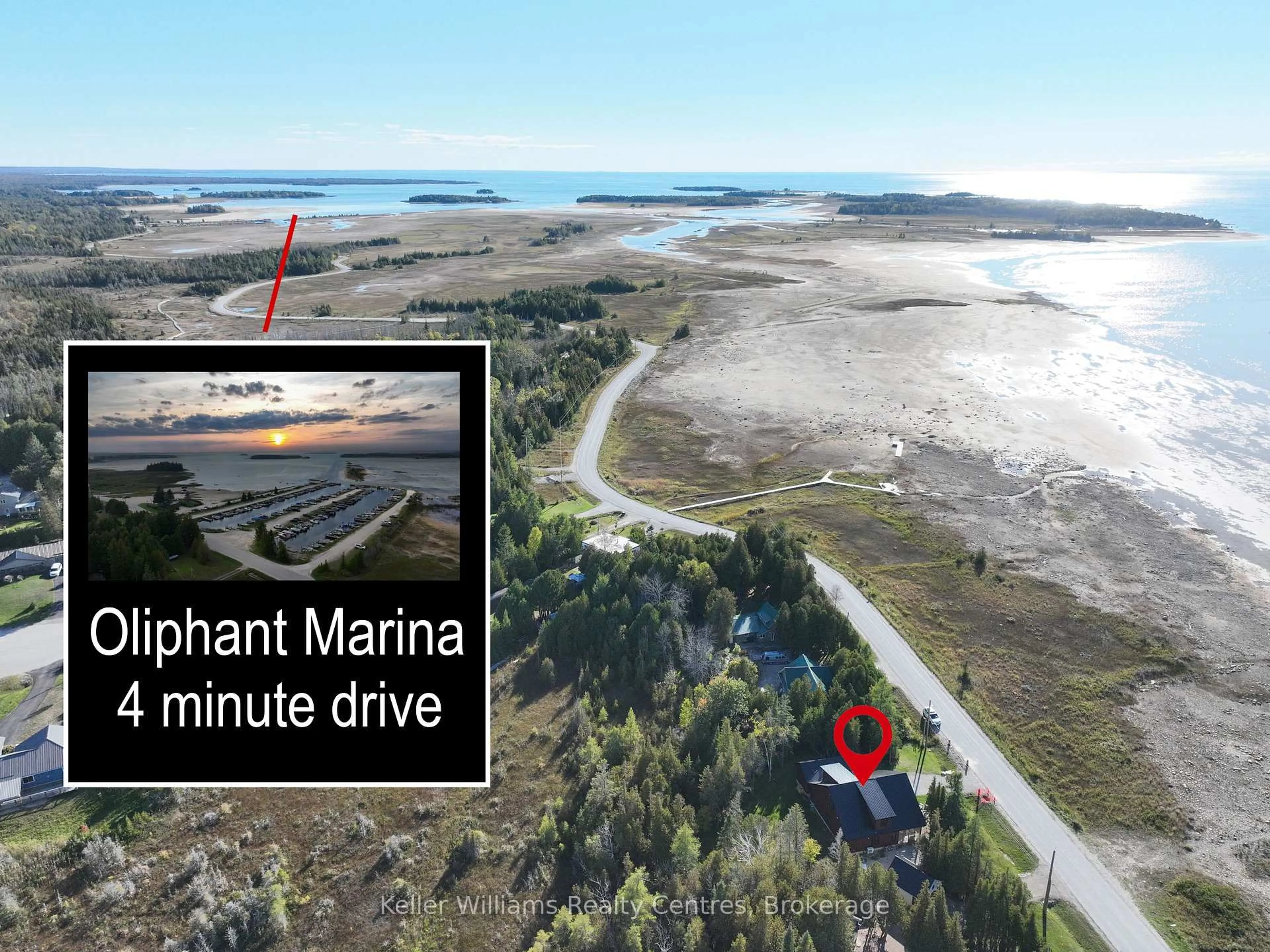 Picture of a map for 315 SHORELINE Ave, South Bruce Peninsula Ontario N0H 2T0