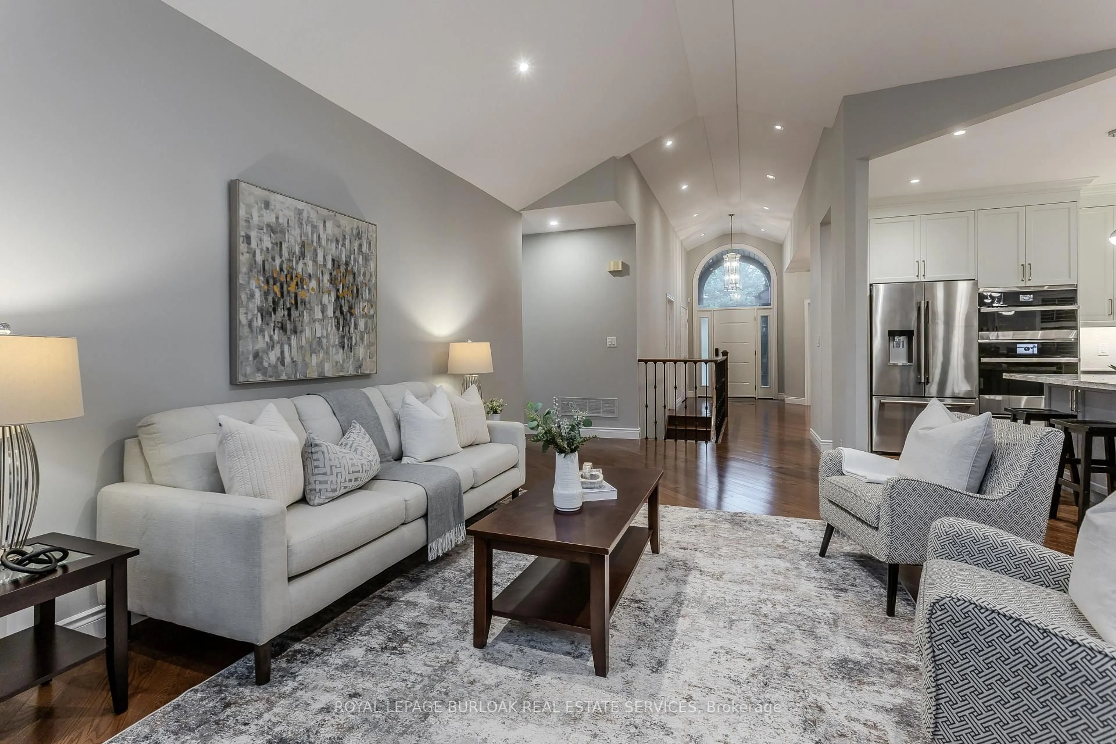 Living room with furniture, unknown for 54 Waterwheel Cres, Hamilton Ontario L9H 7B7