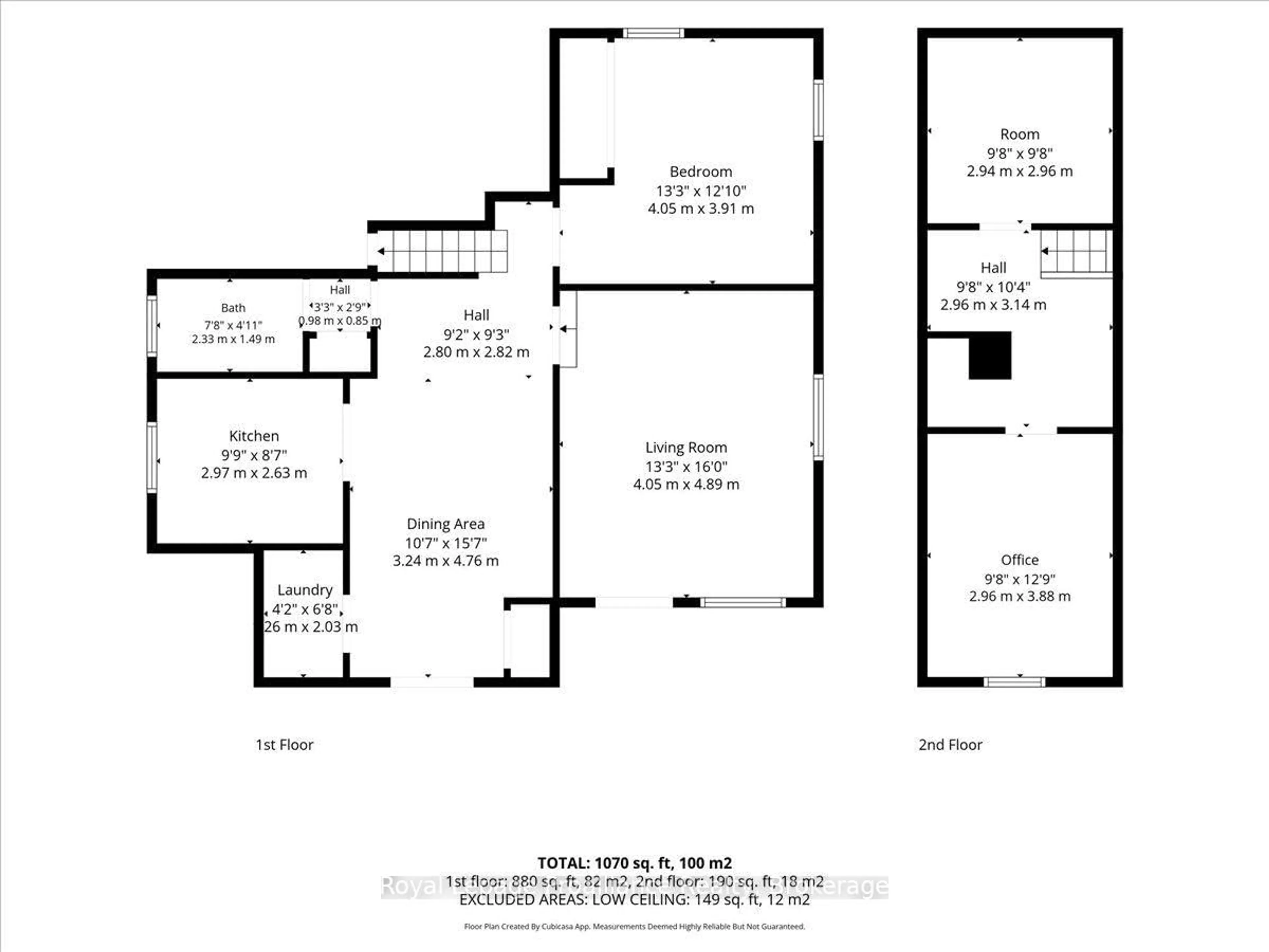 Floor plan for 16 Graham St, Belleville Ontario K8P 1P3