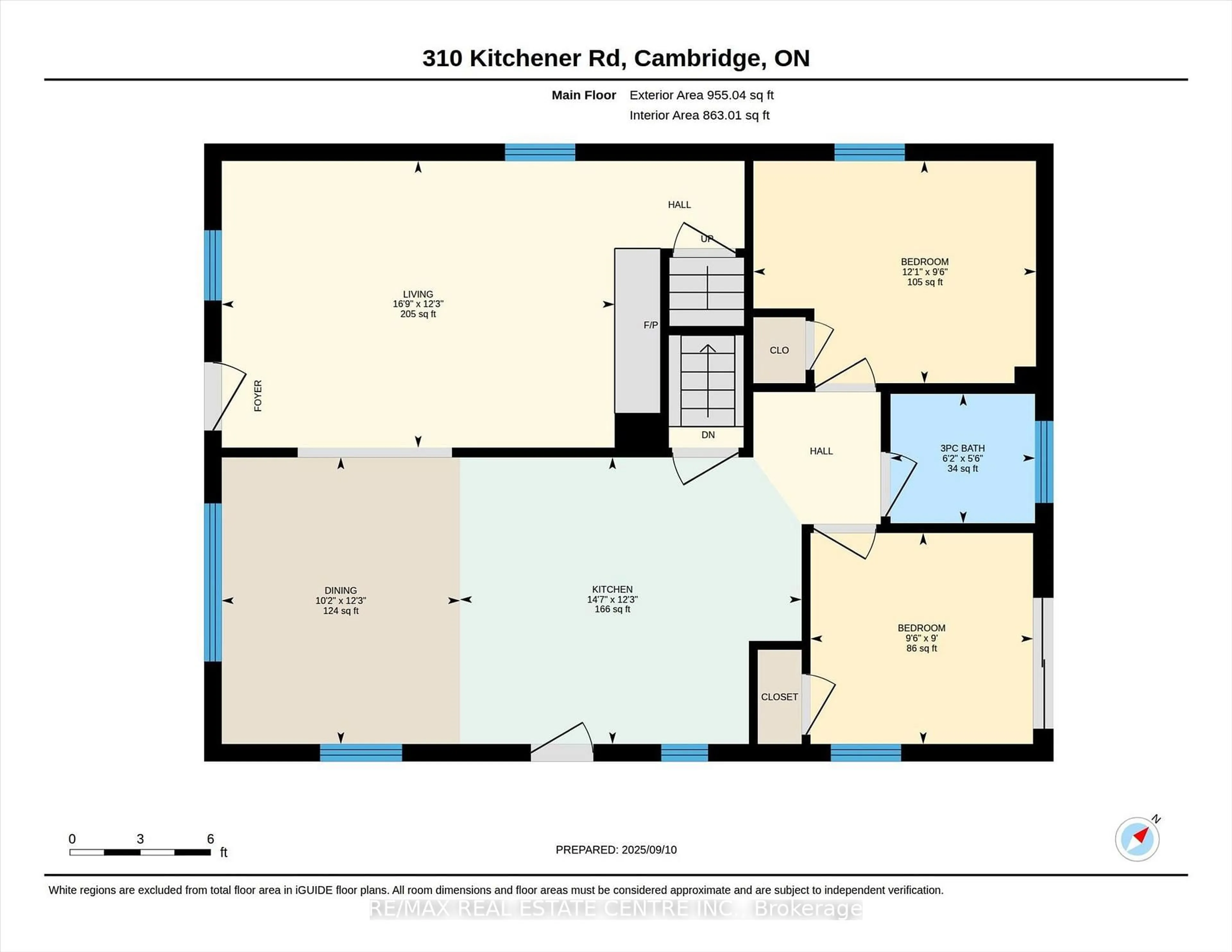 Floor plan for 310 Kitchener Rd, Cambridge Ontario N3H 1A6