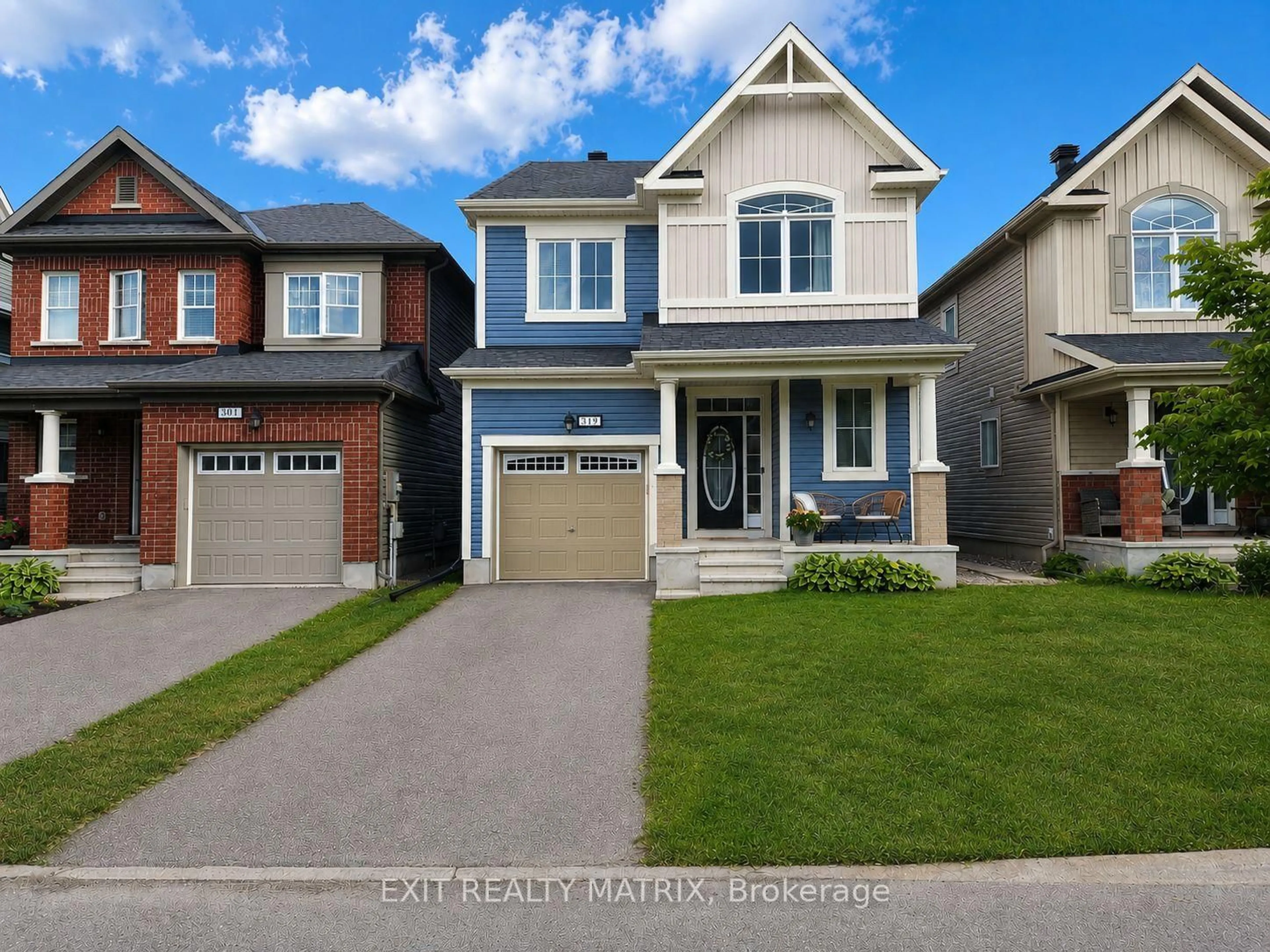 Home with brick exterior material, street for 319 Sweetclover Way, Ottawa Ontario K4A 1E5