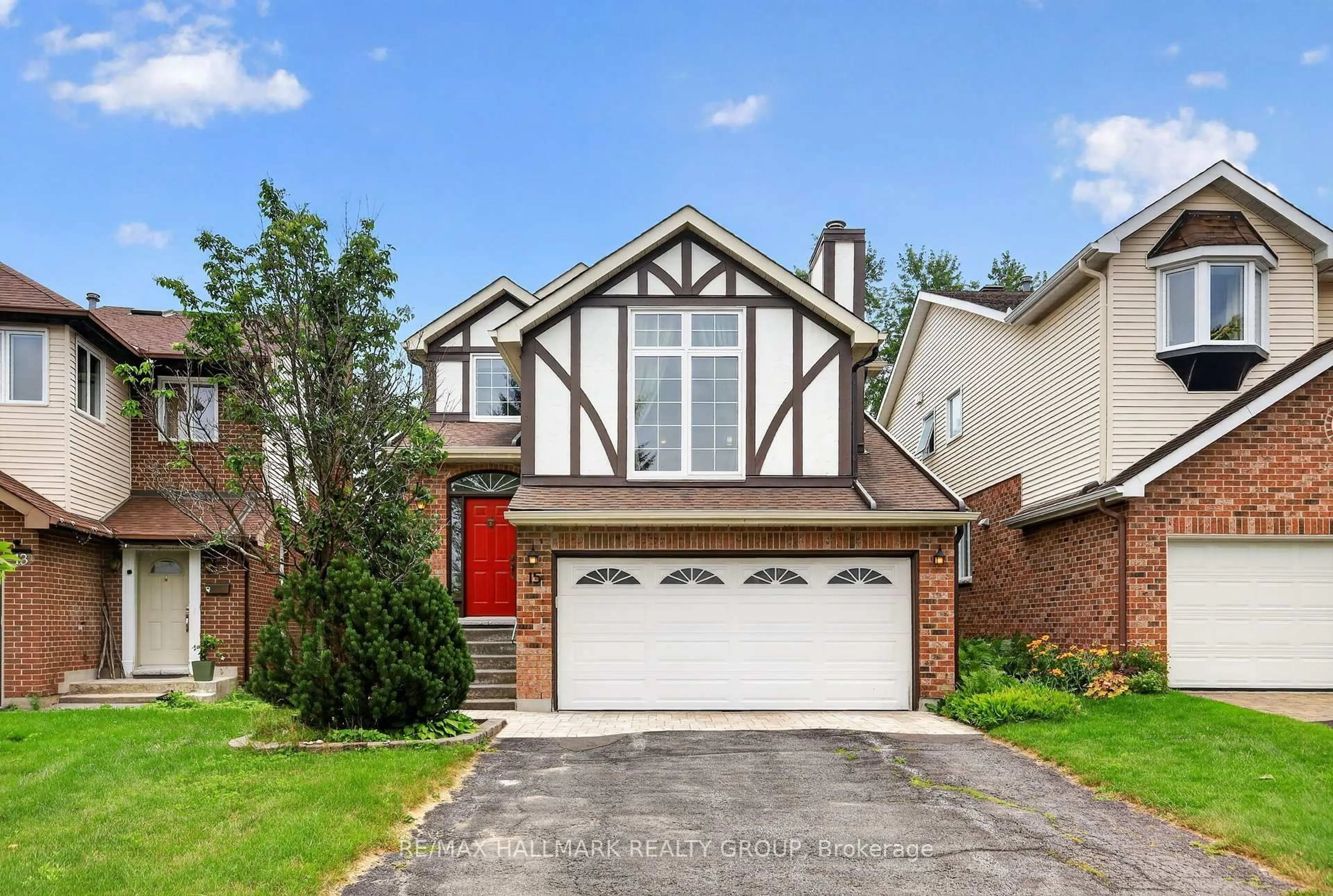 Home with vinyl exterior material, street for 15 Pemberton Cres, Ottawa Ontario K2G 4Y7