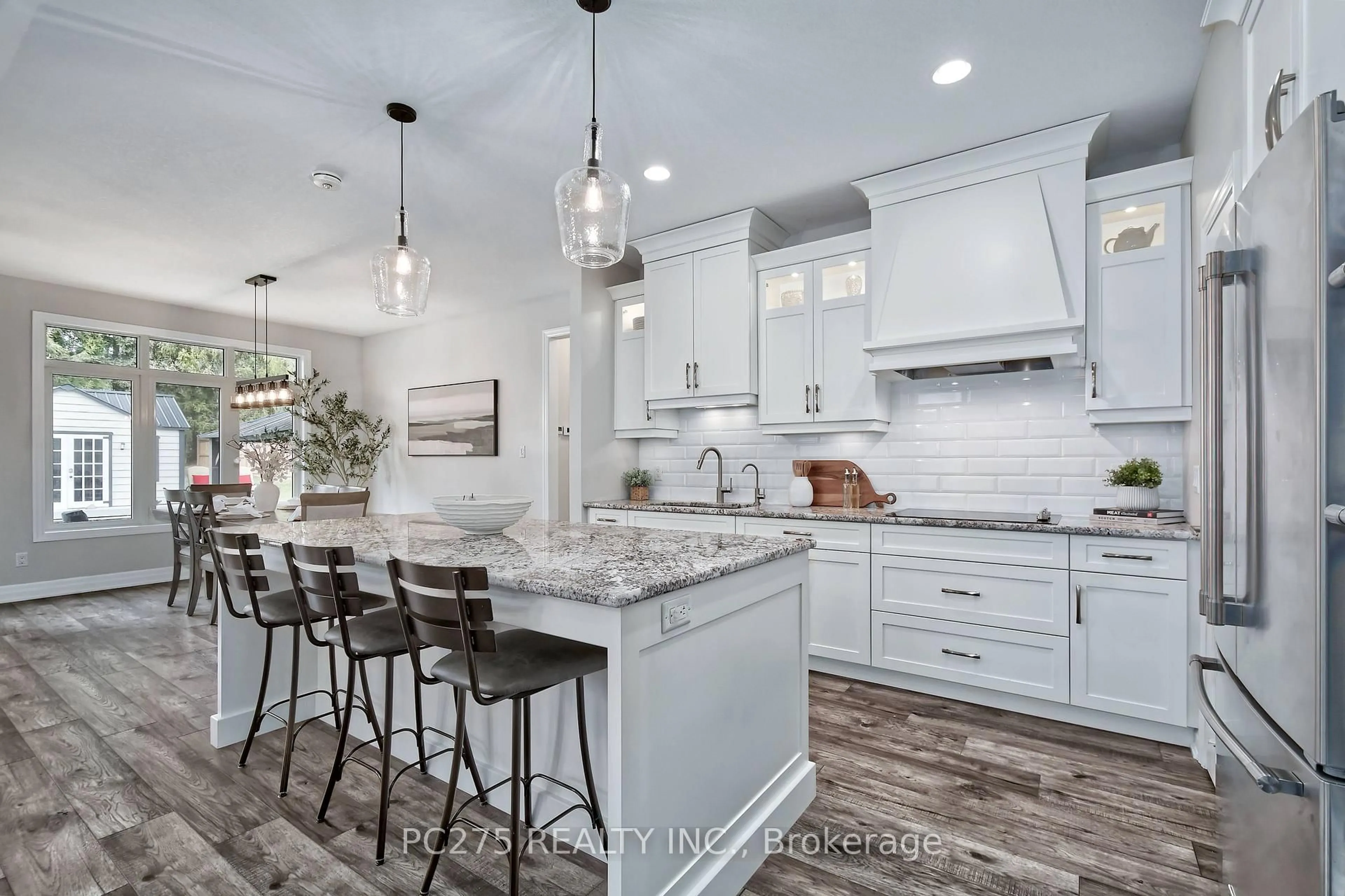Contemporary kitchen, ceramic/tile floor for 22 Talbot Grove Lane, Southwold Ontario N5P 3T2