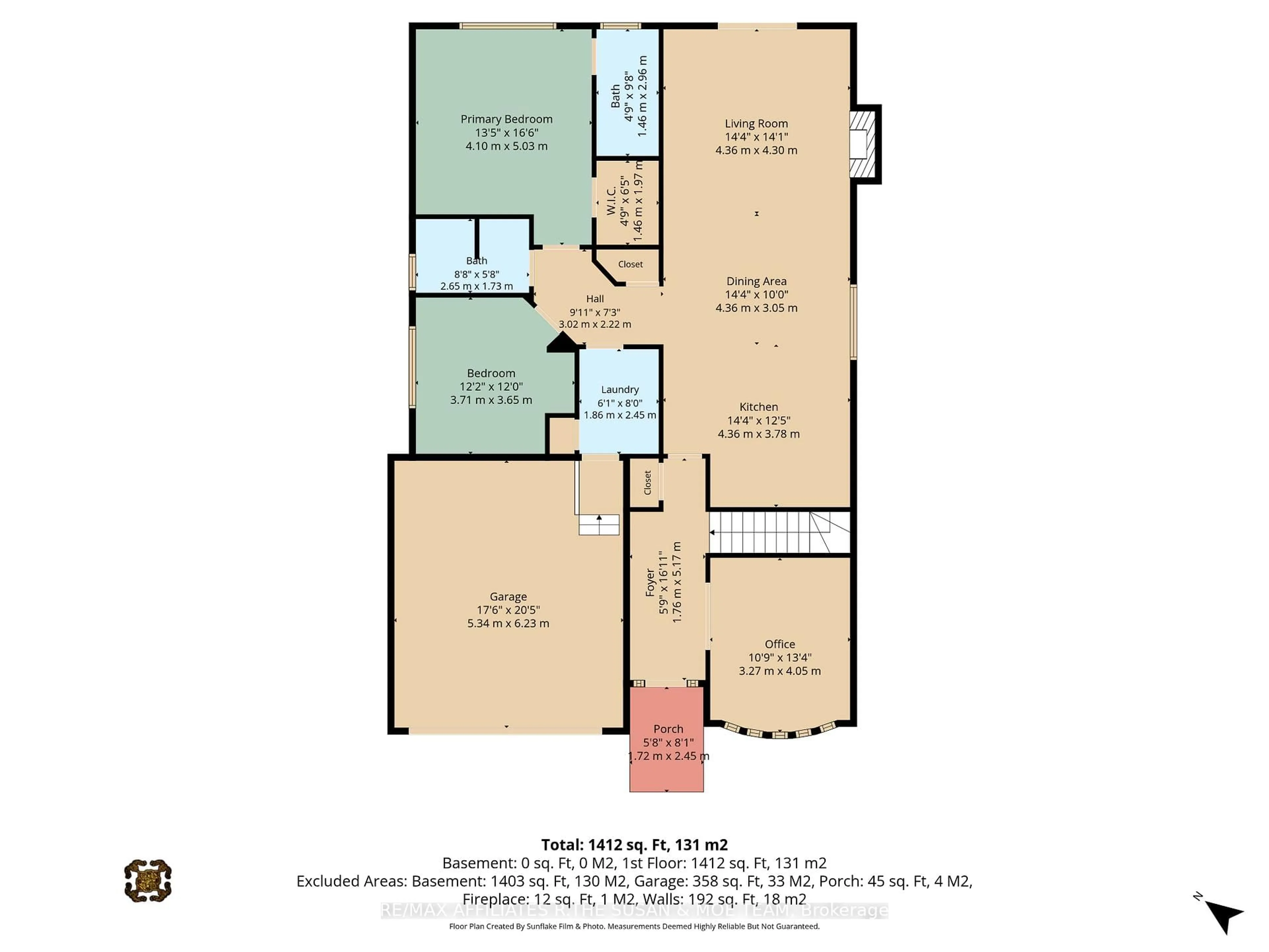 Floor plan for 80 Black Bear Way, Stittsville Ontario K2S 2G6