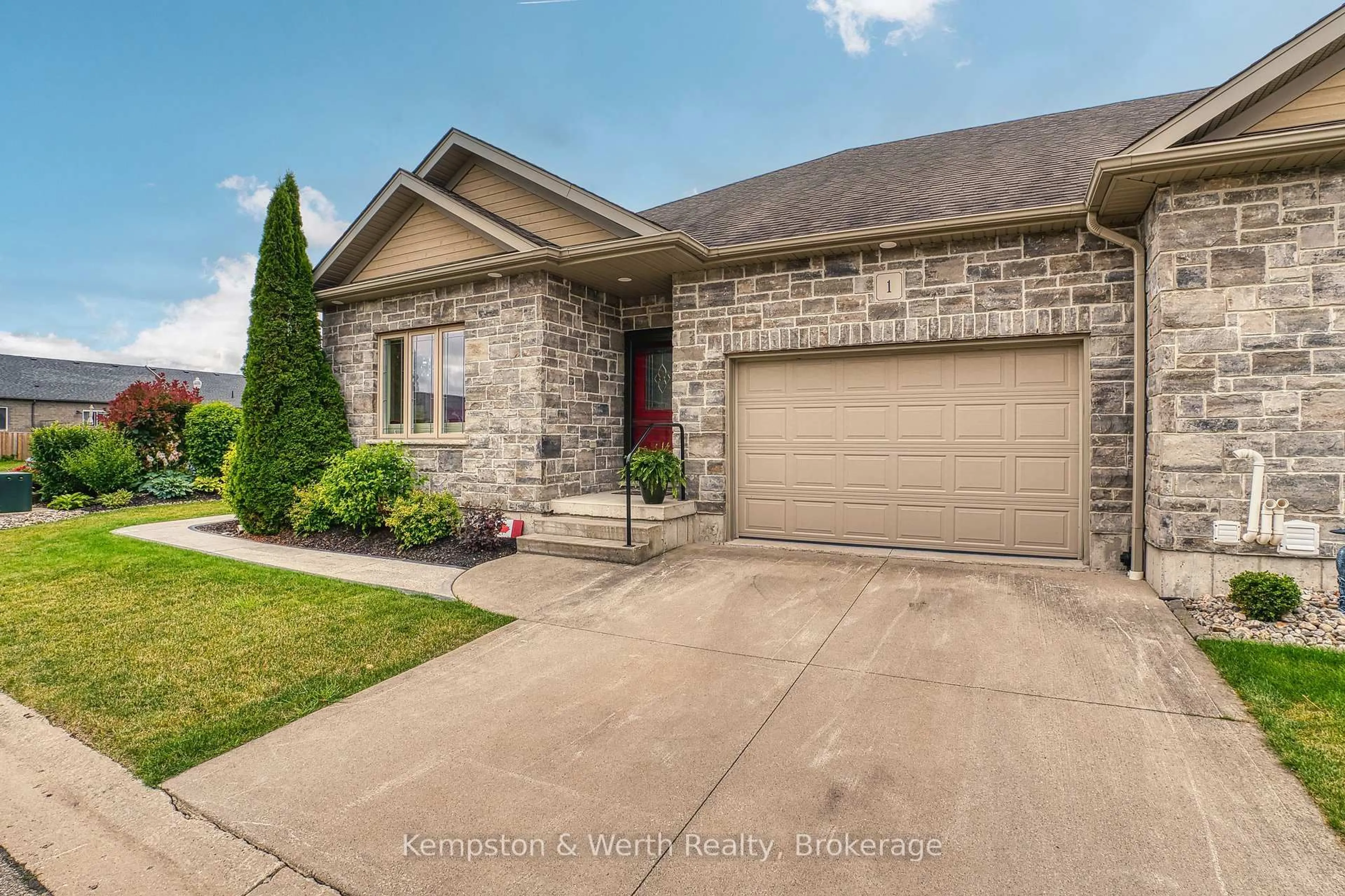 Home with brick exterior material, street for 855 Wallace Ave #1, North Perth Ontario N4W 1M3
