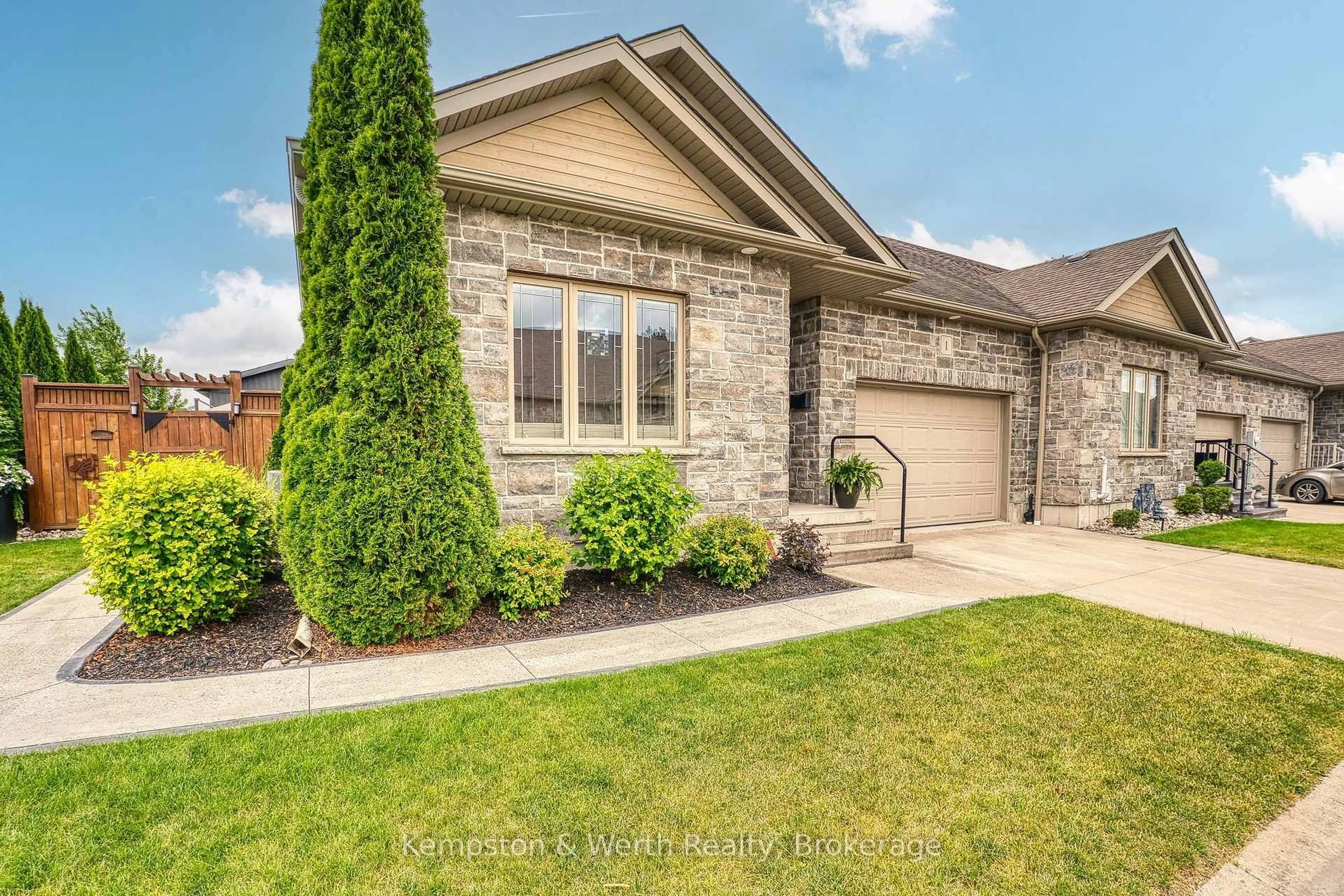 Home with brick exterior material, street for 855 Wallace Ave #1, North Perth Ontario N4W 1M3