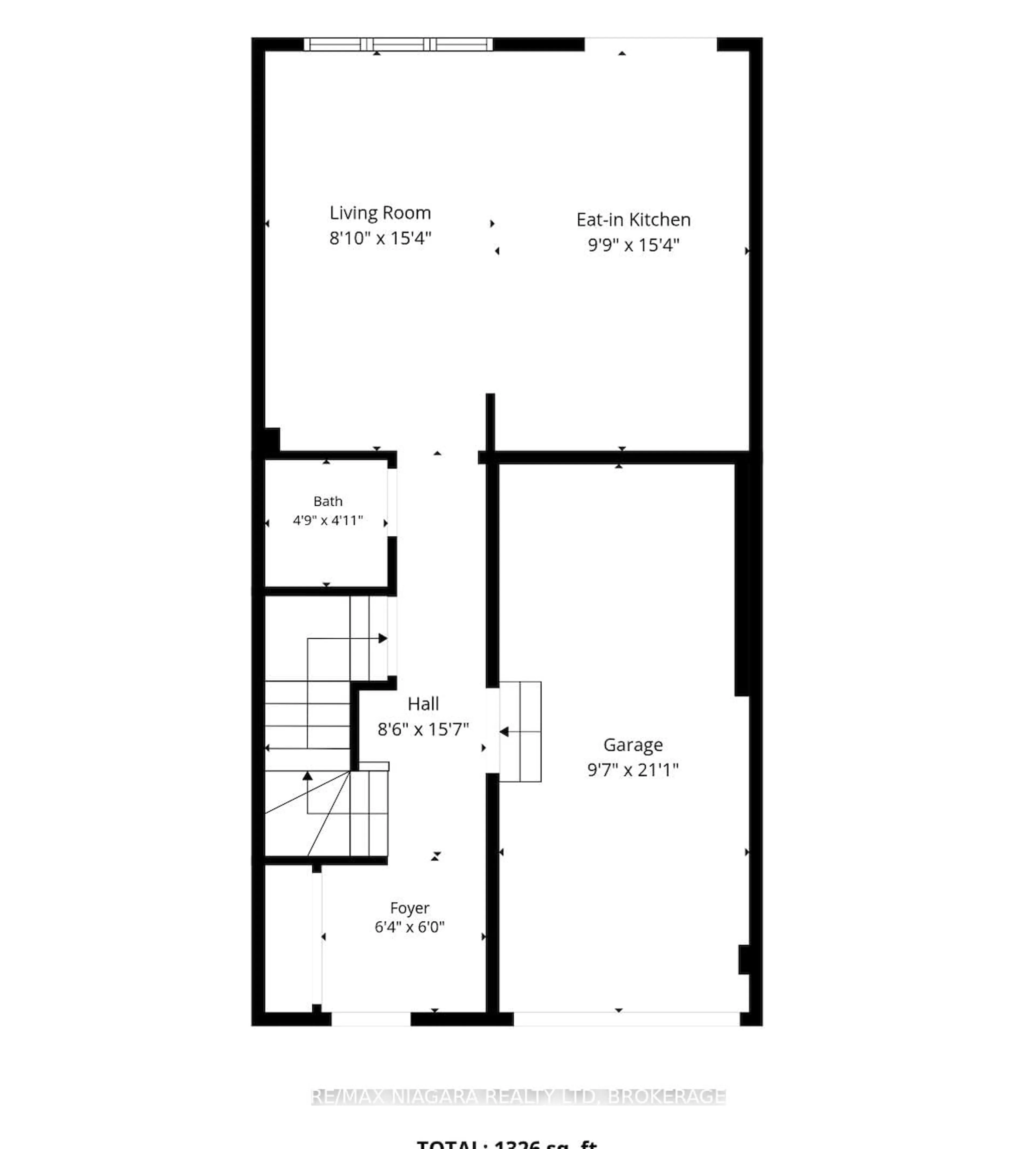 Floor plan for 159 Heron St, Welland Ontario L3C 0G8