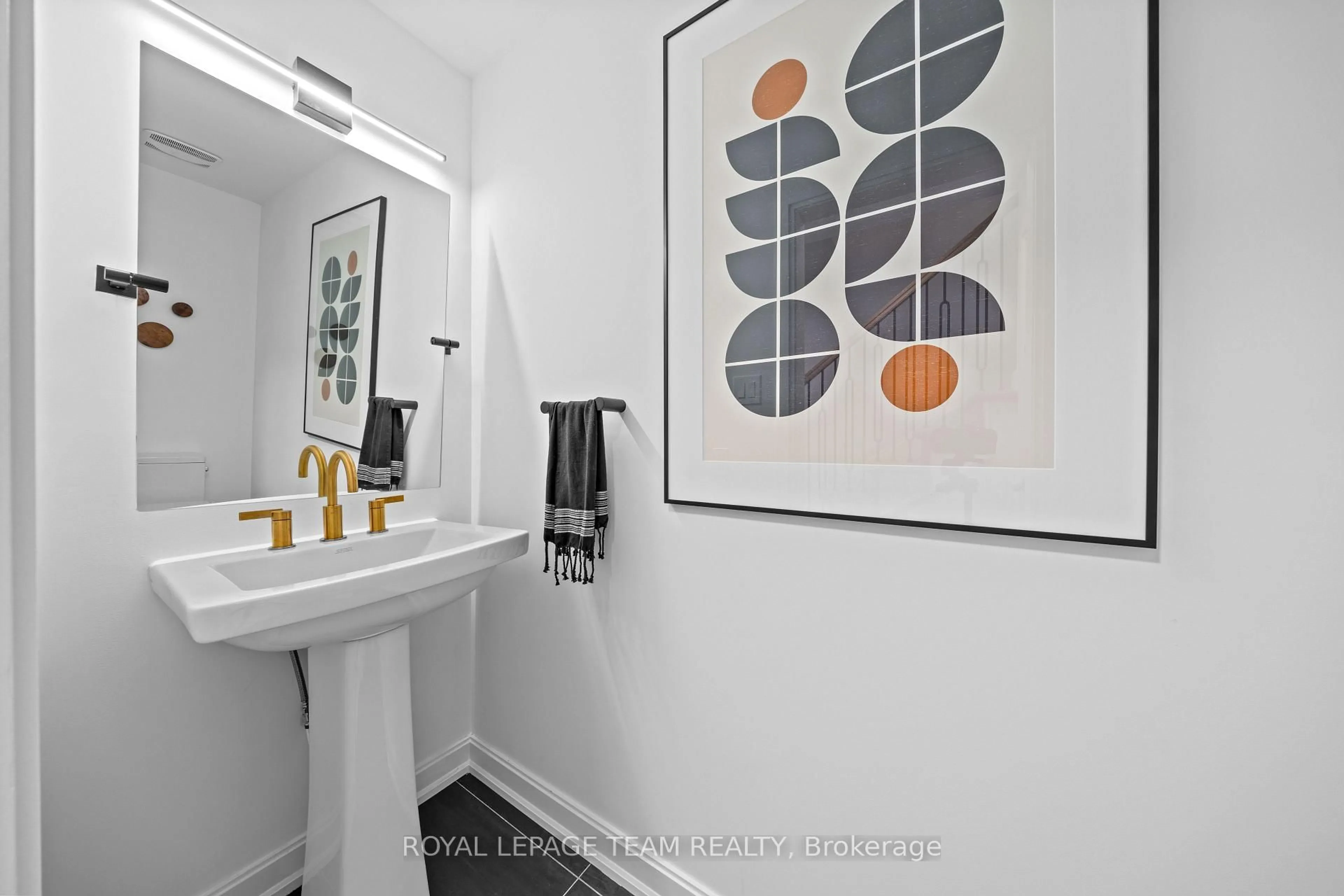 Contemporary bathroom, ceramic/tile floor for Lot 1501 (Half Moon Bay), Ottawa Ontario K2J 7K6