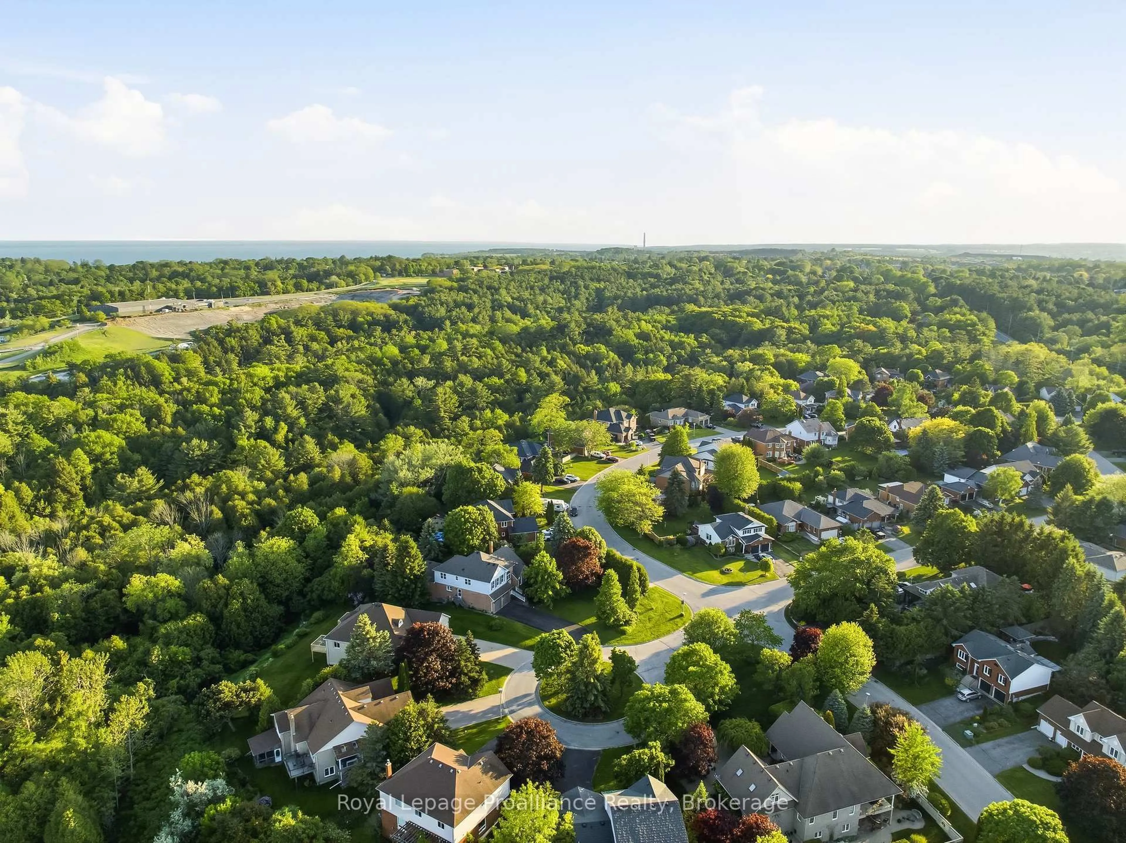 A pic from outside/outdoor area/front of a property/back of a property/a pic from drone, forest/trees view for 11 Gibson Pl, Port Hope Ontario L1A 4G8