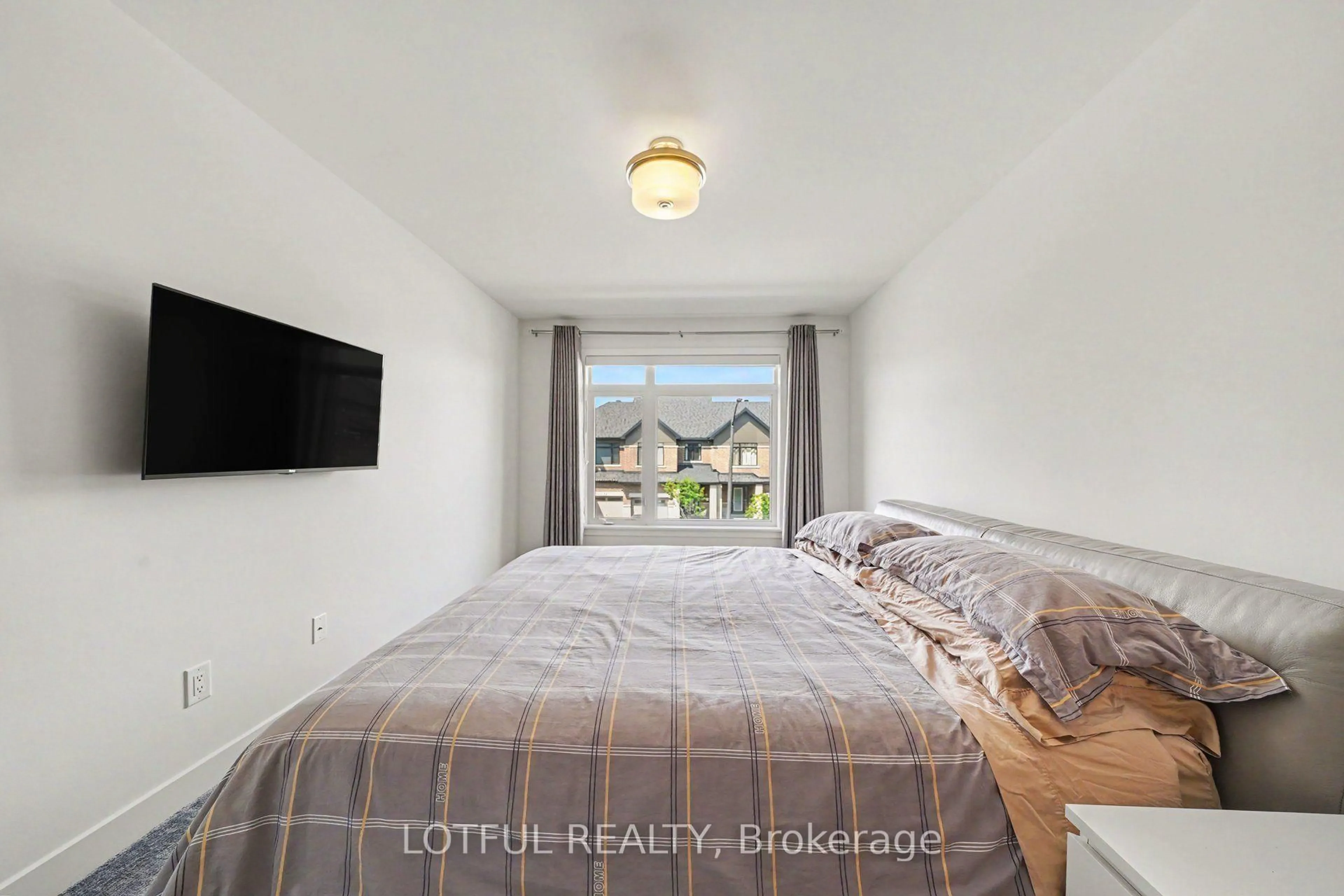 Bedroom with bed, unknown for 56 Heirloom St, Ottawa Ontario K4M 0K9