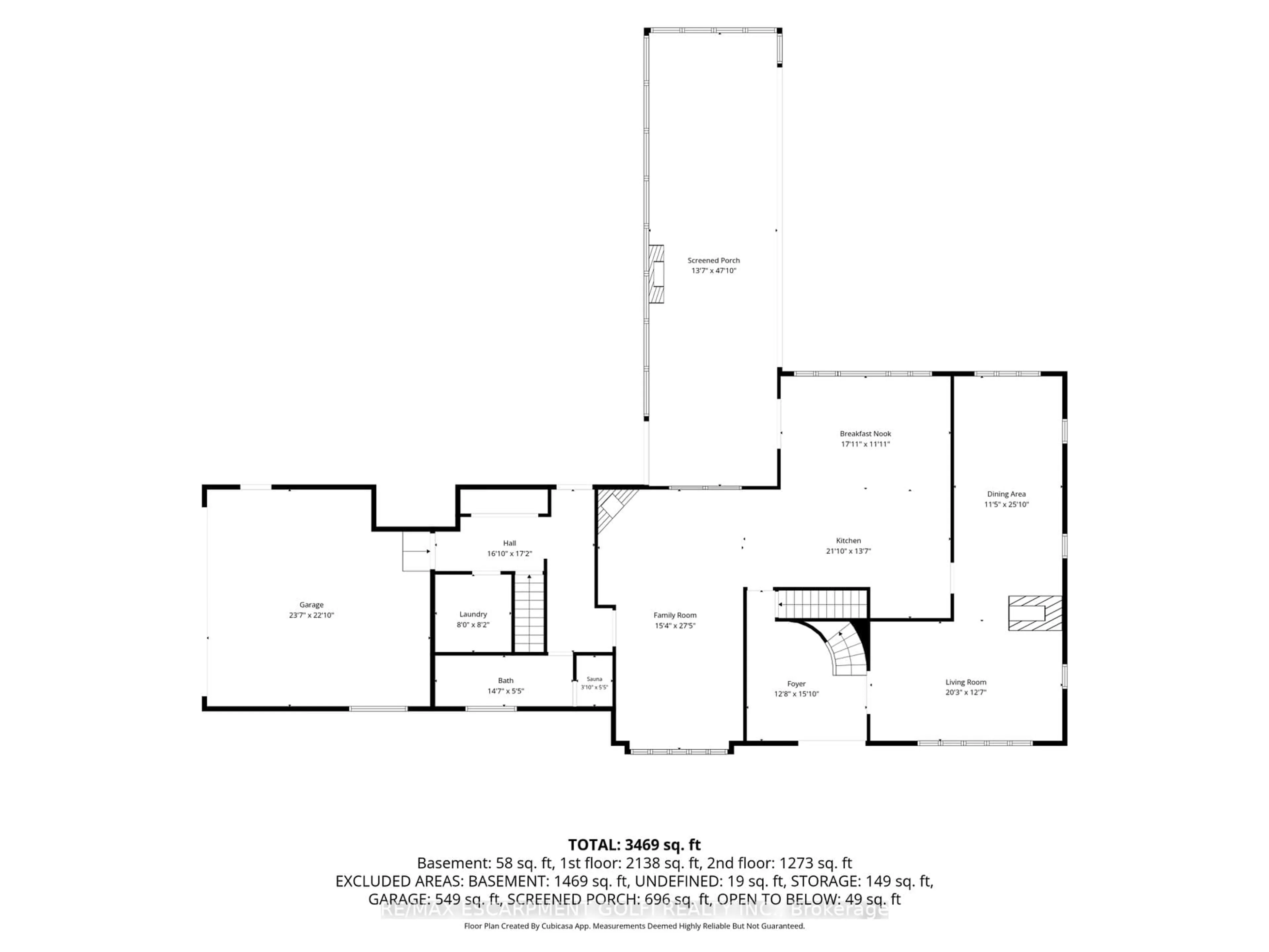 Floor plan for 545 German School Rd, Brant Ontario N3L 3E1