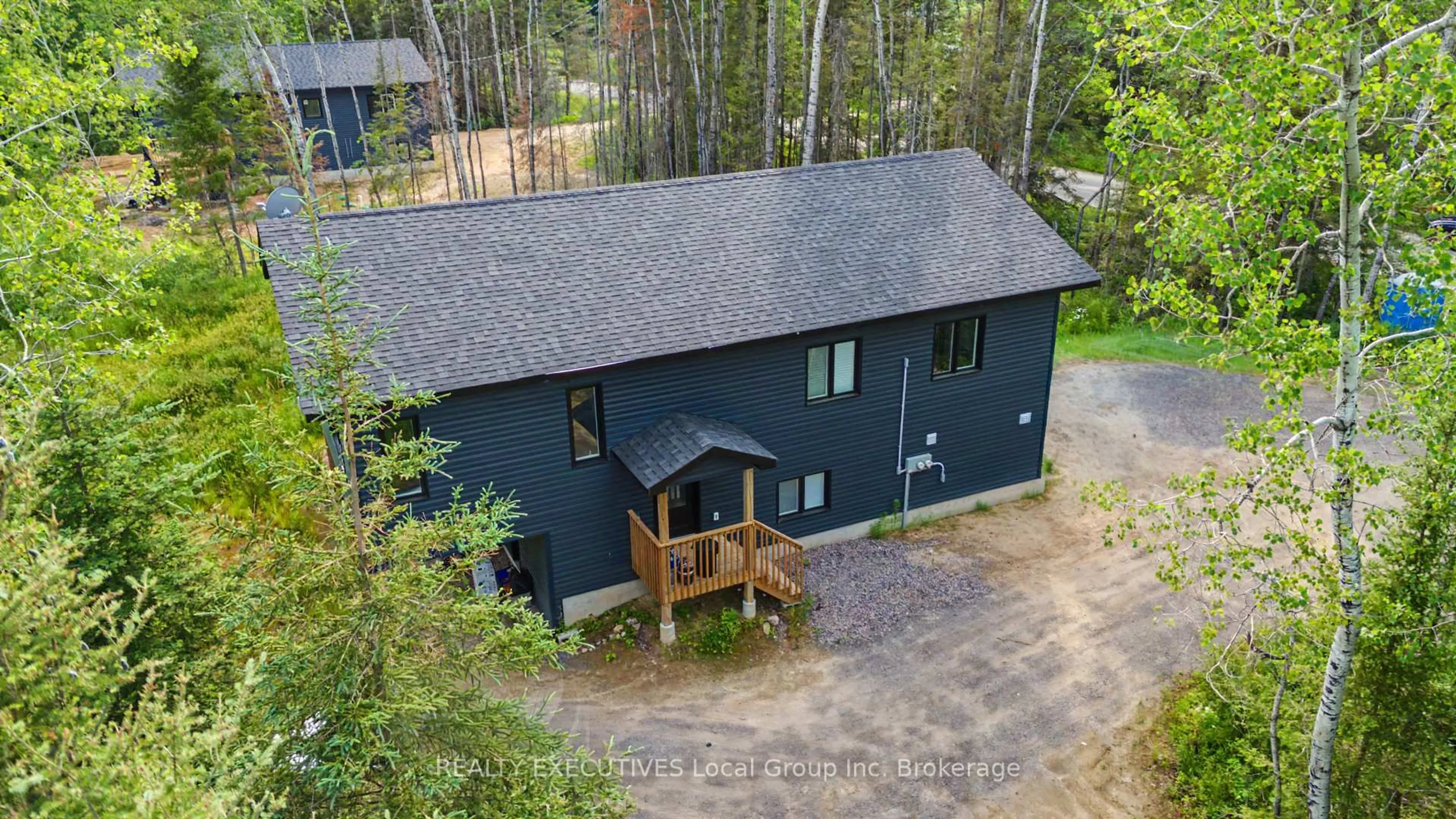 A pic from outside/outdoor area/front of a property/back of a property/a pic from drone, unknown for 575 HART Rd, Callander Ontario P0H 1H0