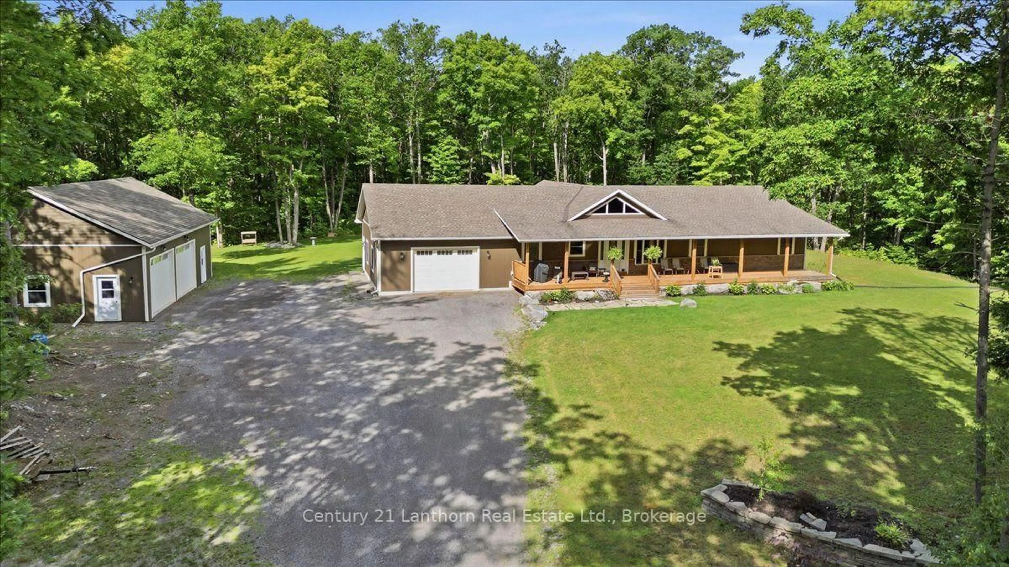 A pic from outside/outdoor area/front of a property/back of a property/a pic from drone, unknown for 81 Reynolds Rd, Madoc Ontario K0K 2K0