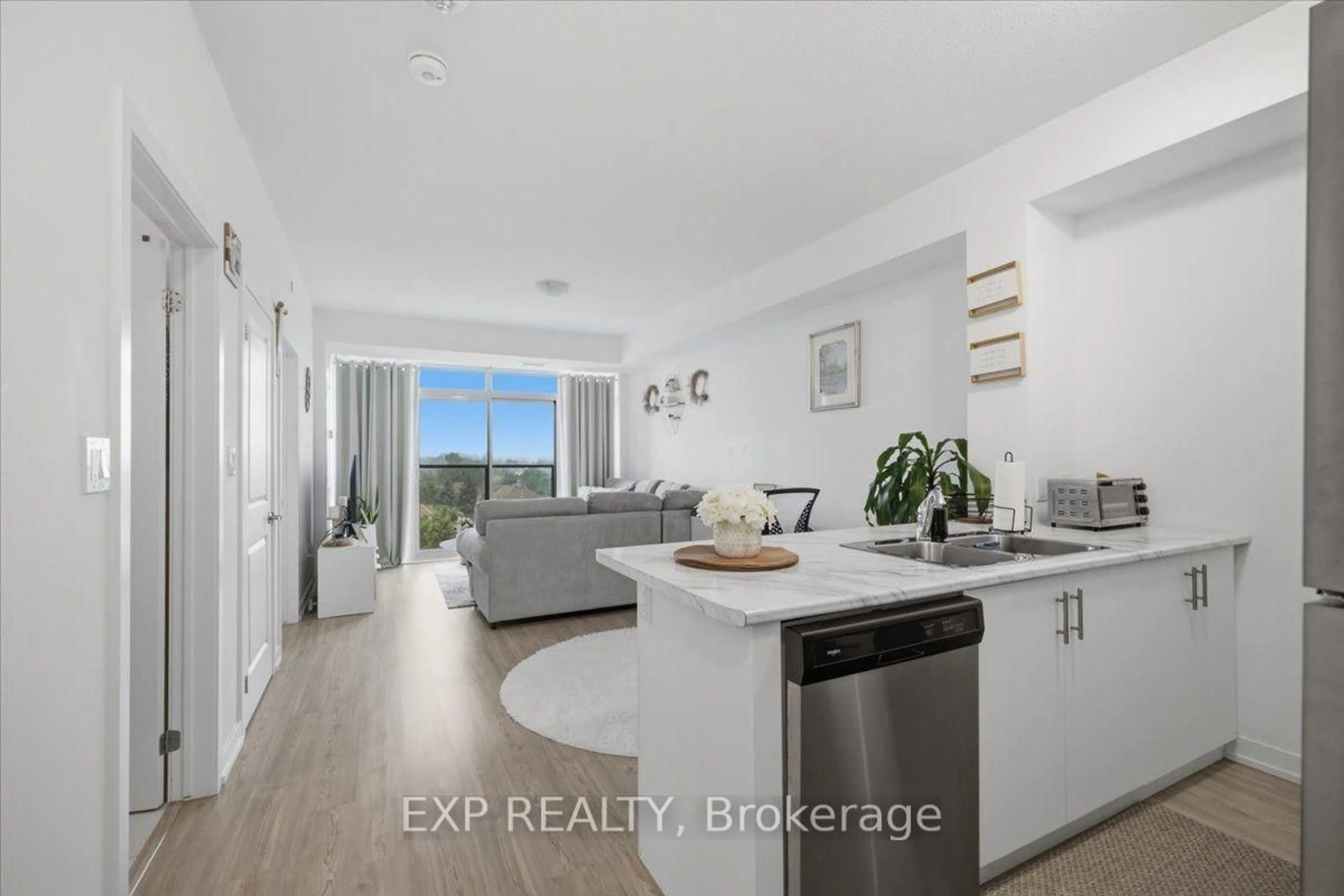 Open concept kitchen, unknown for 450 Dundas St #603, Hamilton Ontario L8B 1Z2