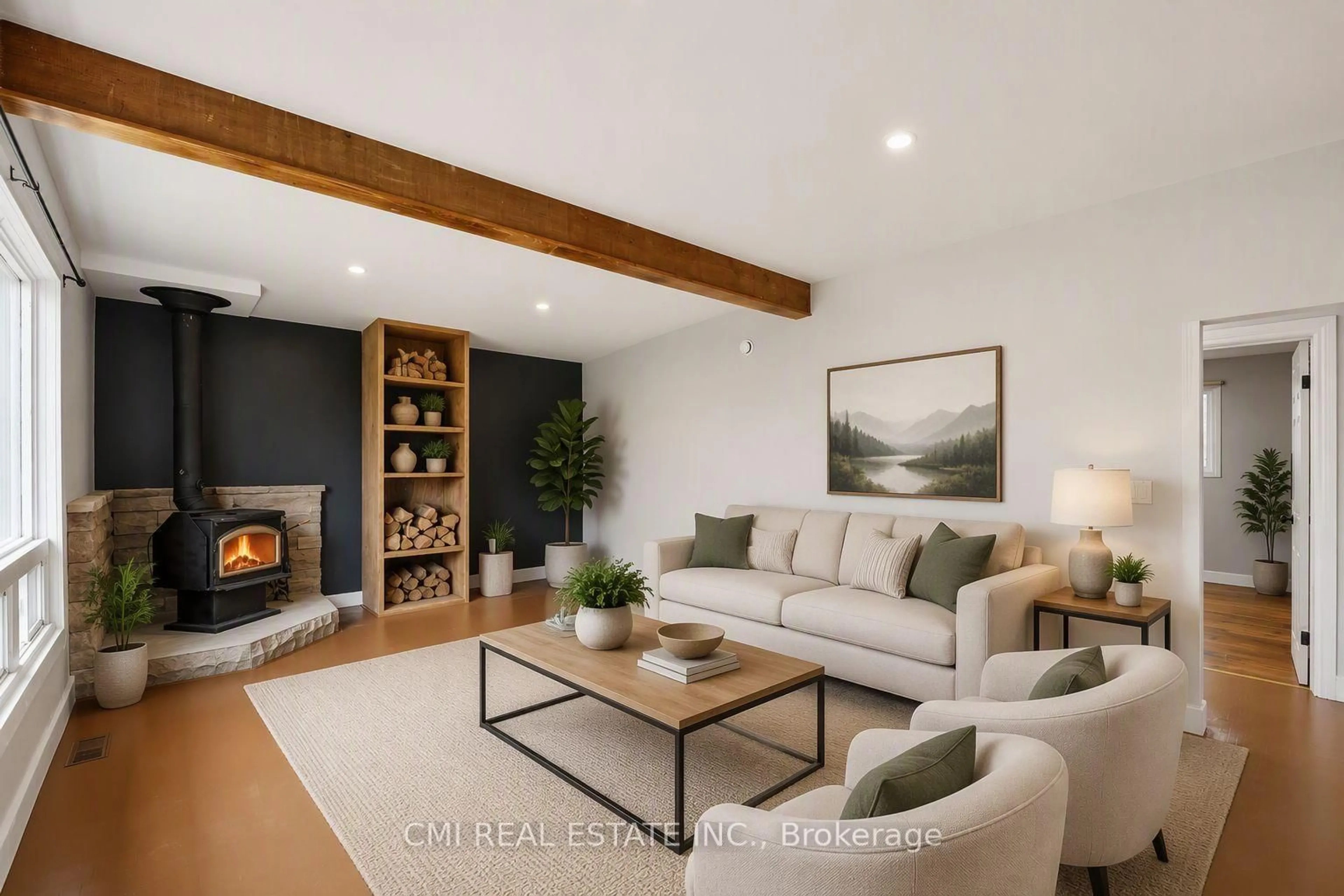 Living room with furniture, unknown for 28 River Dr, Kawartha Lakes Ontario K0M 1N0