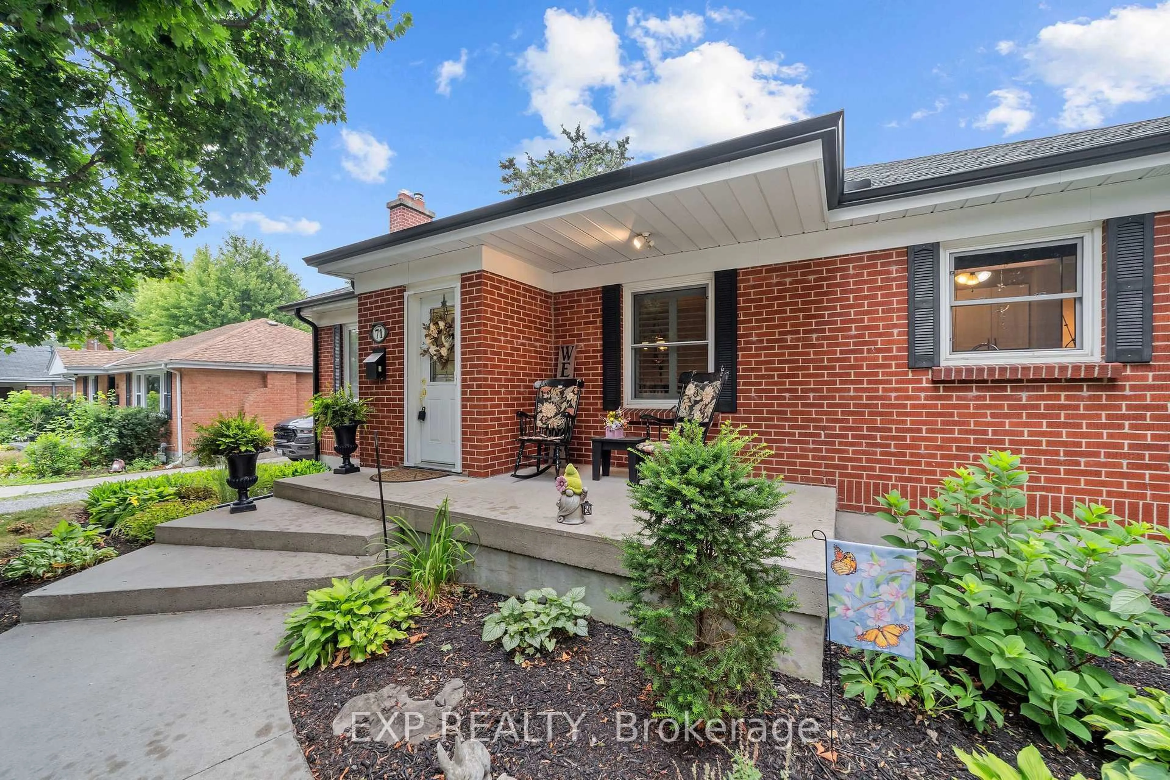 Home with brick exterior material, street for 71 Marianna Dr, London South Ontario N6P 1B5