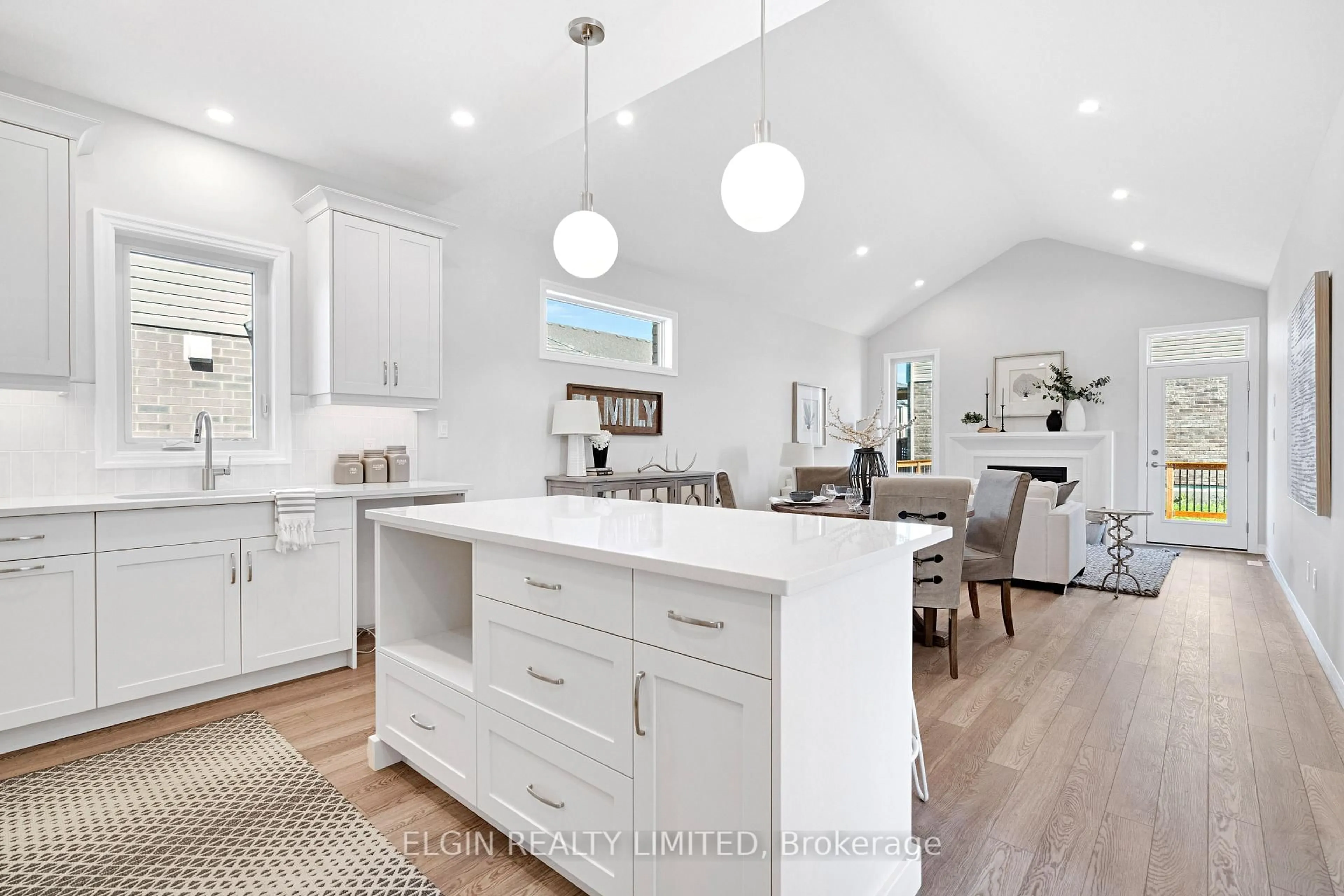 Open concept kitchen, unknown for 18 Braun Ave, Tillsonburg Ontario N4G 0K5