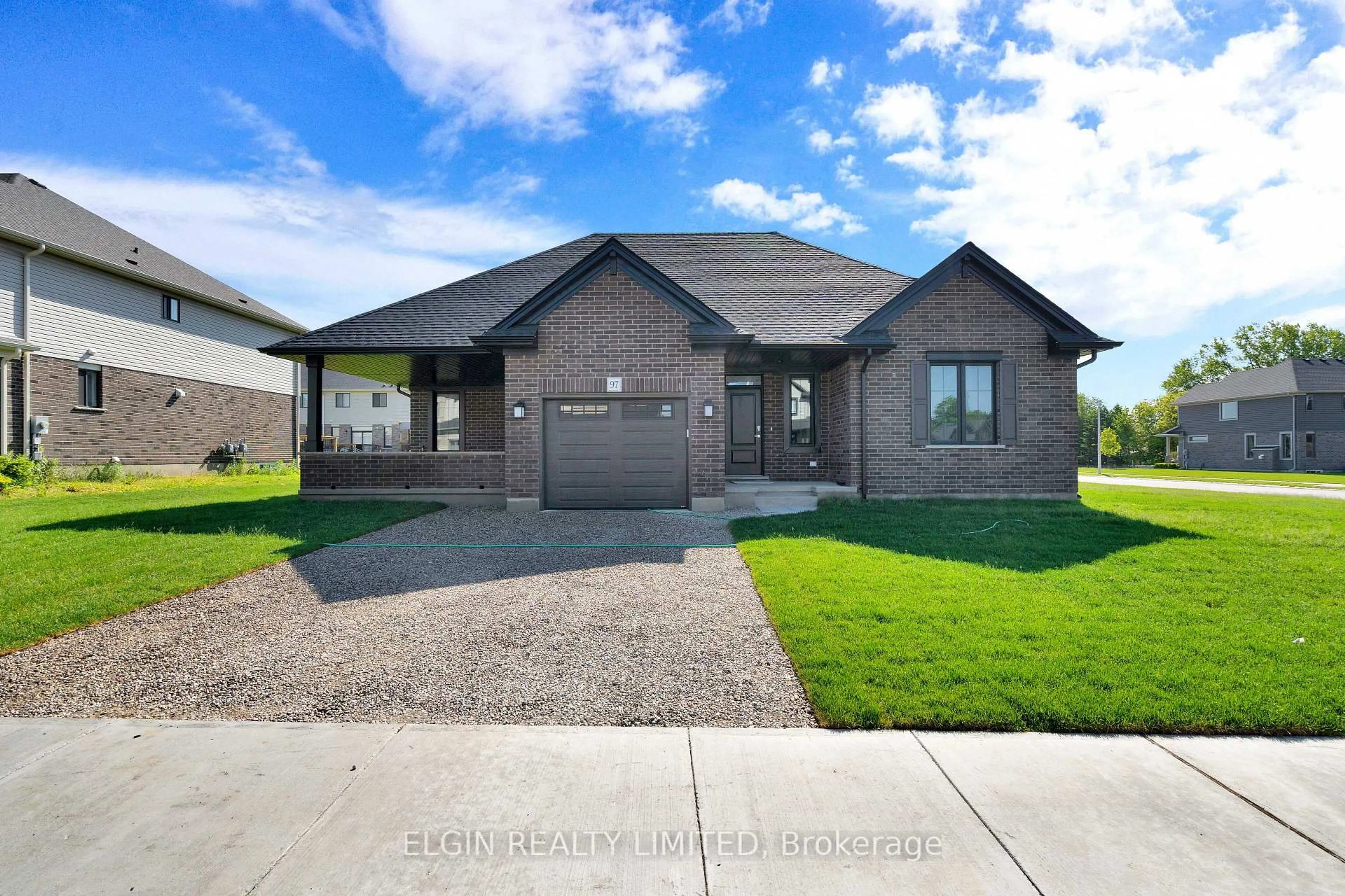 Home with brick exterior material, street for 97 Keba Cres, Tillsonburg Ontario N4G 0K6
