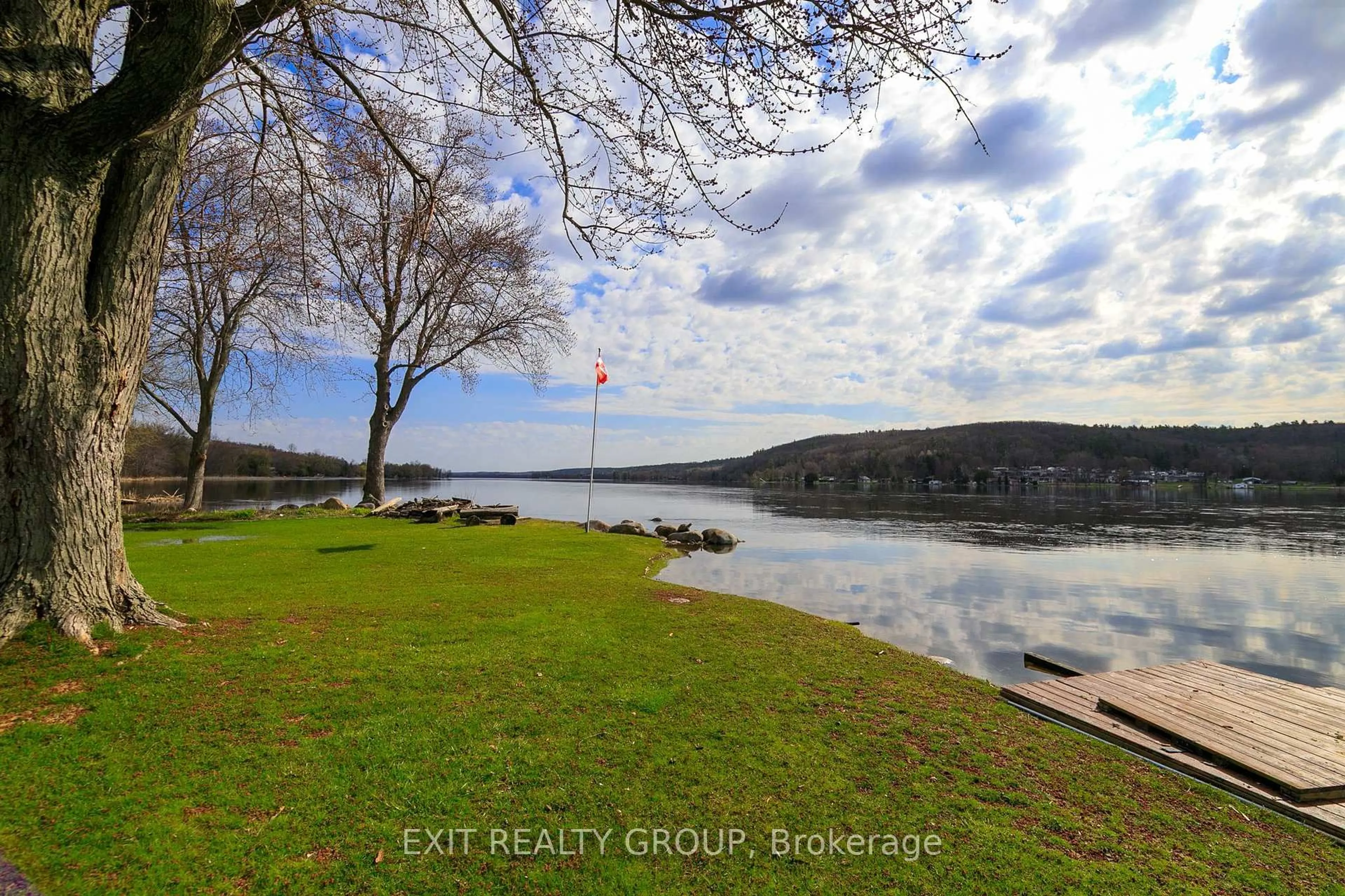 A pic from outside/outdoor area/front of a property/back of a property/a pic from drone, water/lake/river/ocean view for 21 Prior Lane, Hastings Ontario K0K 2C0
