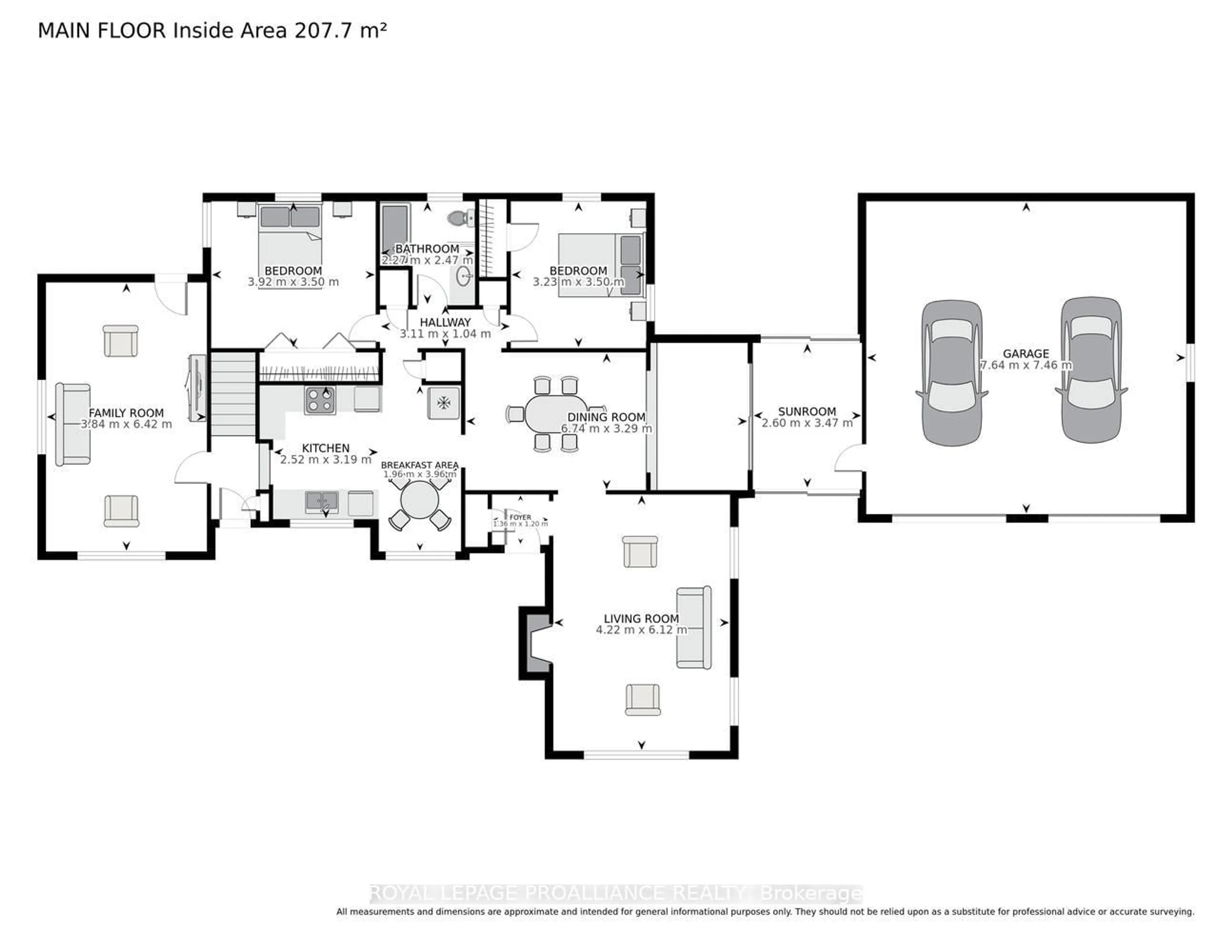 Floor plan for 390 James St, Prescott Ontario K0E 1T0