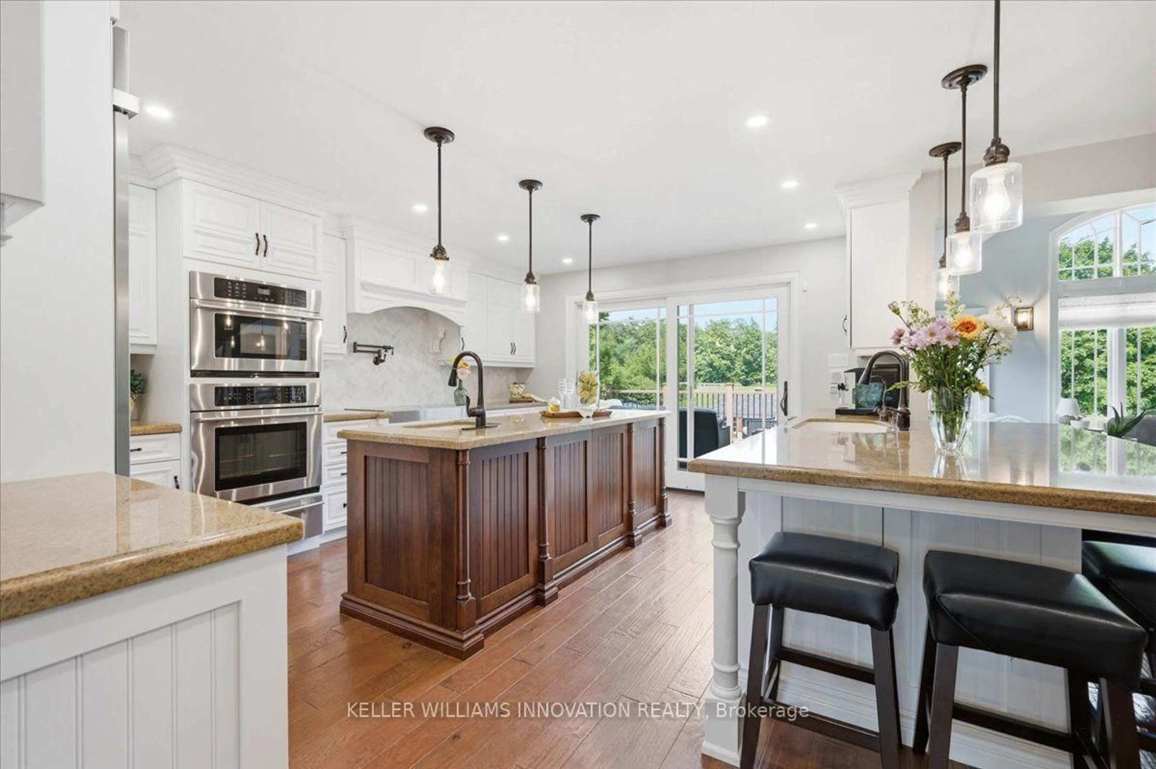 Open concept kitchen, ceramic/tile floor for 1635 Sandhills Rd, Wilmot Ontario N3A 3B2