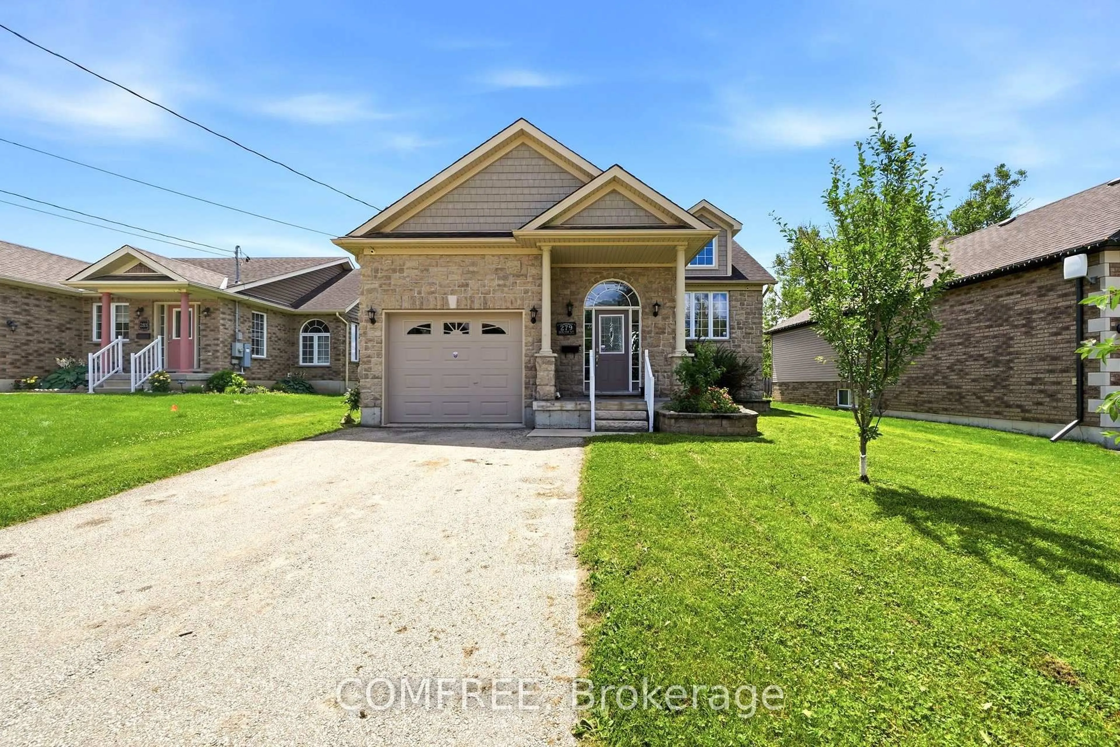 Home with brick exterior material, street for 279 South St, West Grey Ontario N0G 1R0