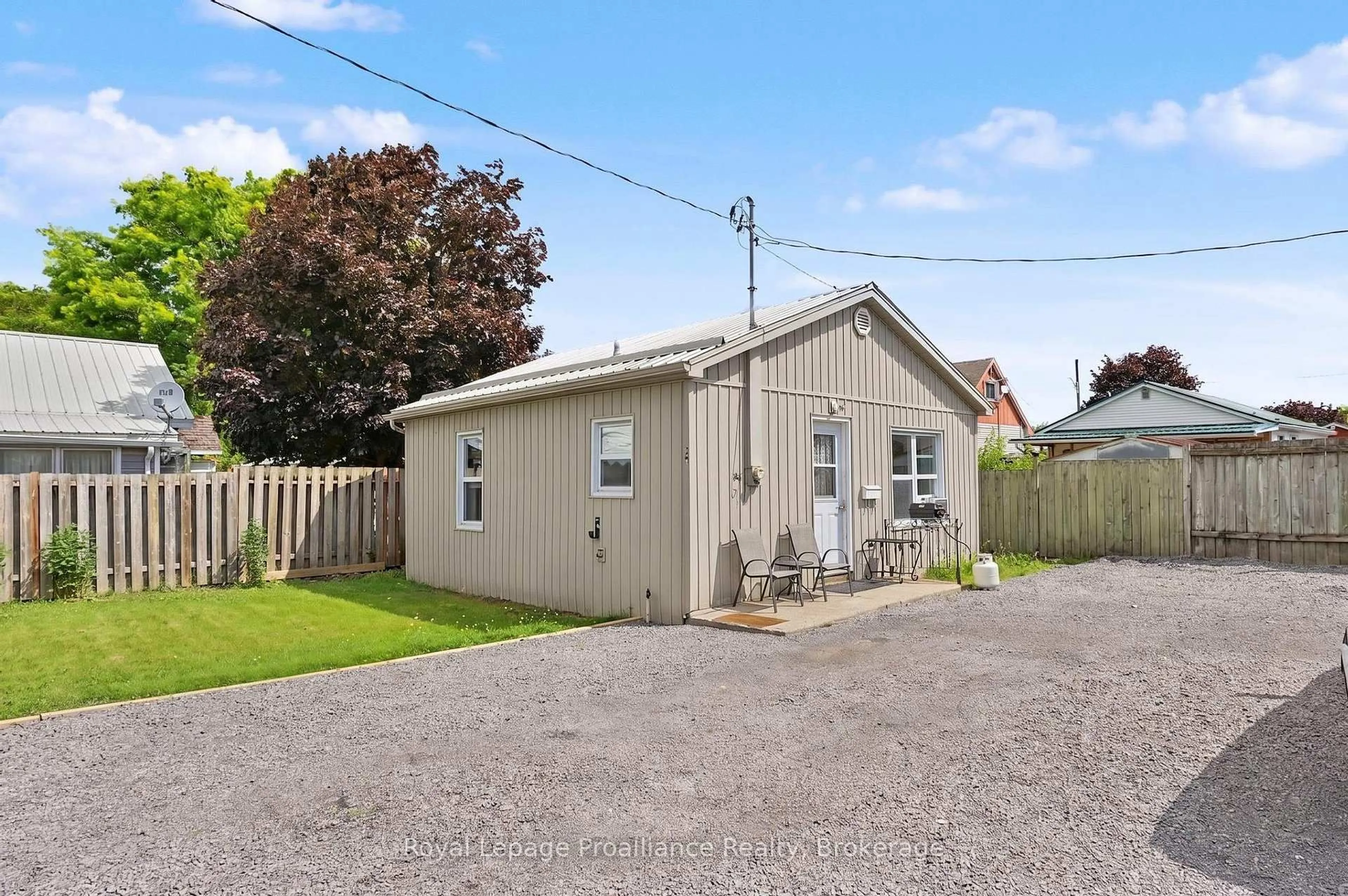 Shed for 1, 1A, 3, & 3A Ramsay Ave, Quinte West Ontario K8V 2P4