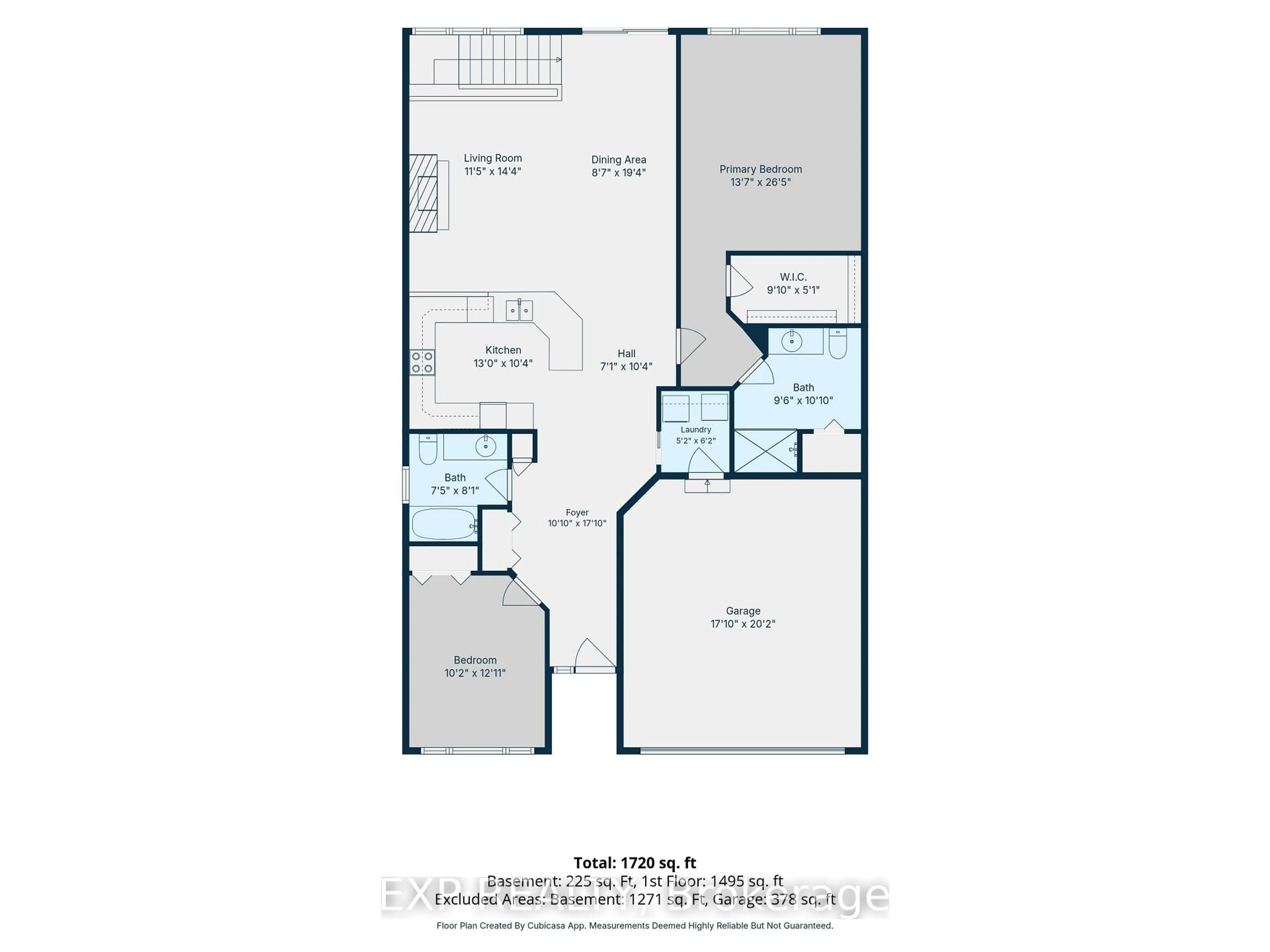 Floor plan for 113 Maple Key Private, Ottawa Ontario K1T 0E1