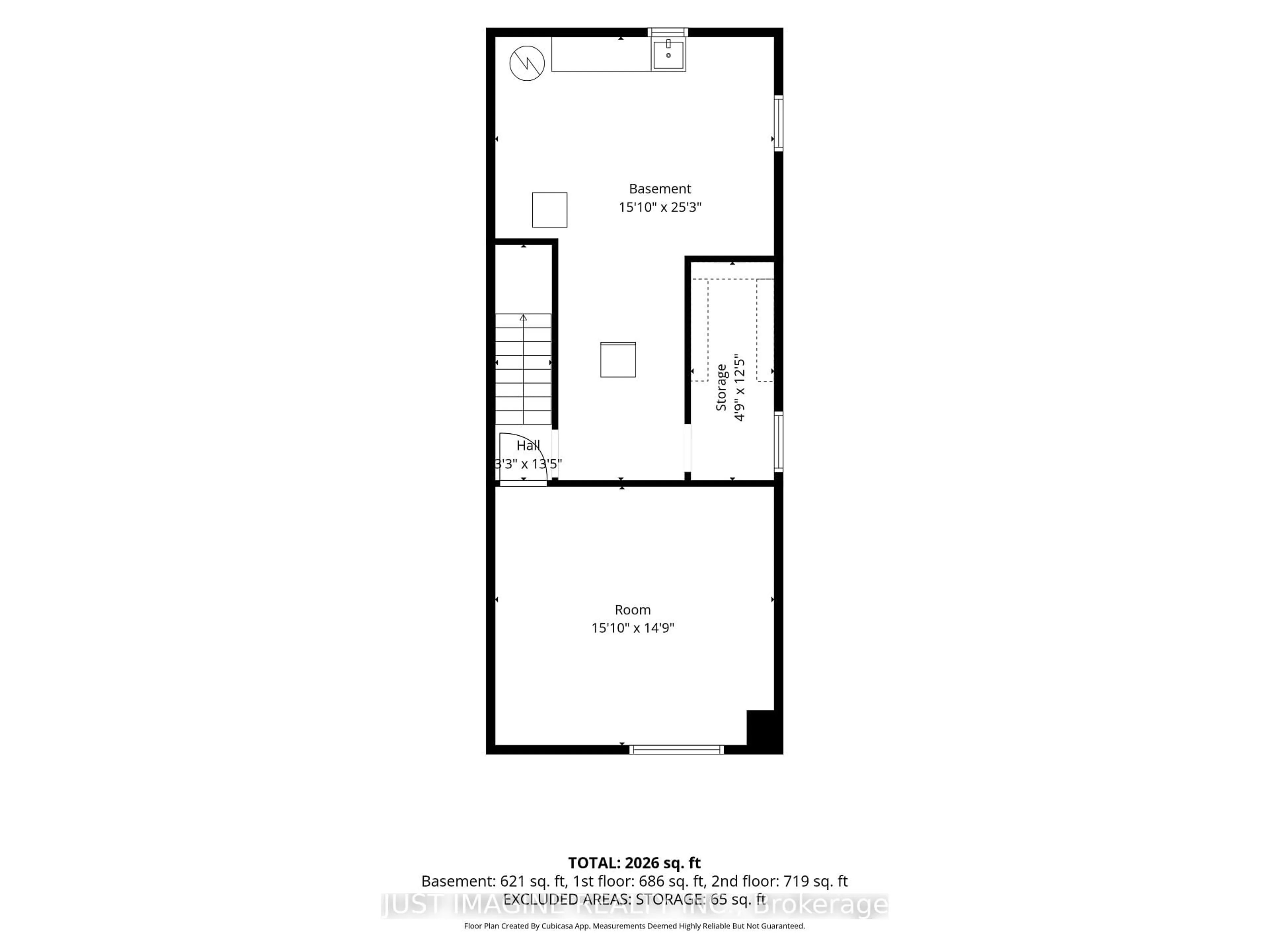 Floor plan for 2654 Conn St, Ottawa Ontario K2B 7C5
