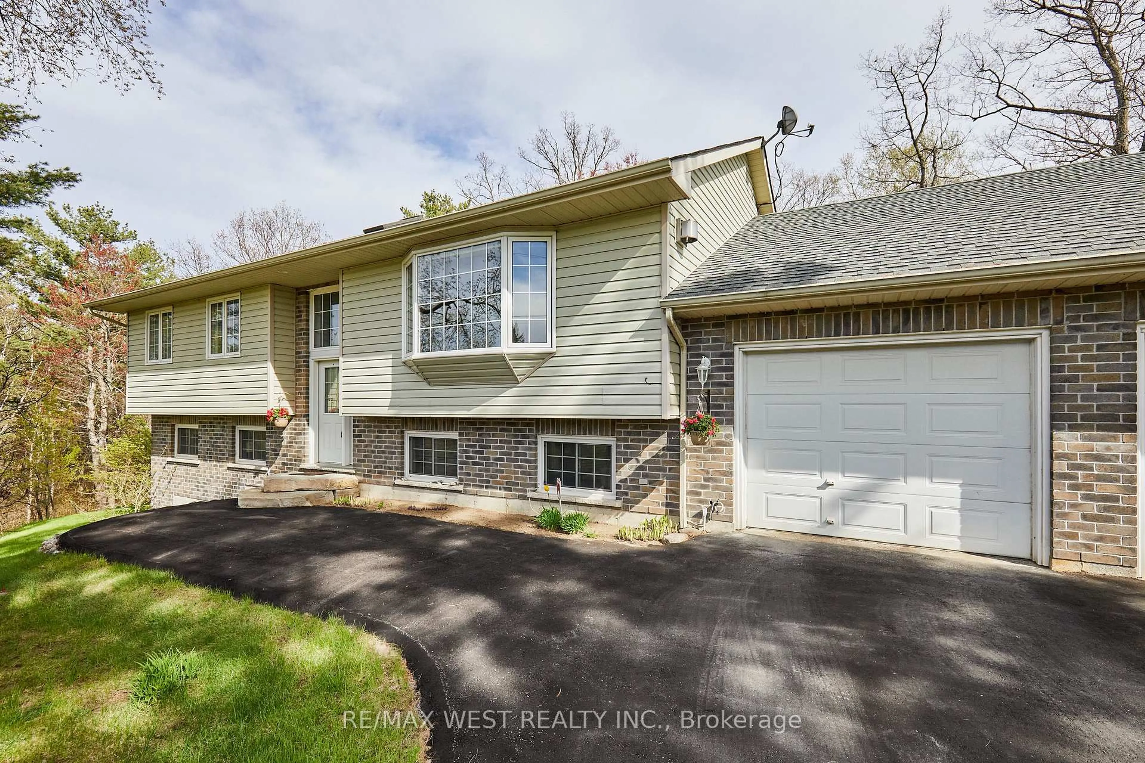 Home with vinyl exterior material, street for 10913 County 9 Road, Alderville First Nation Ontario K0K 2X0