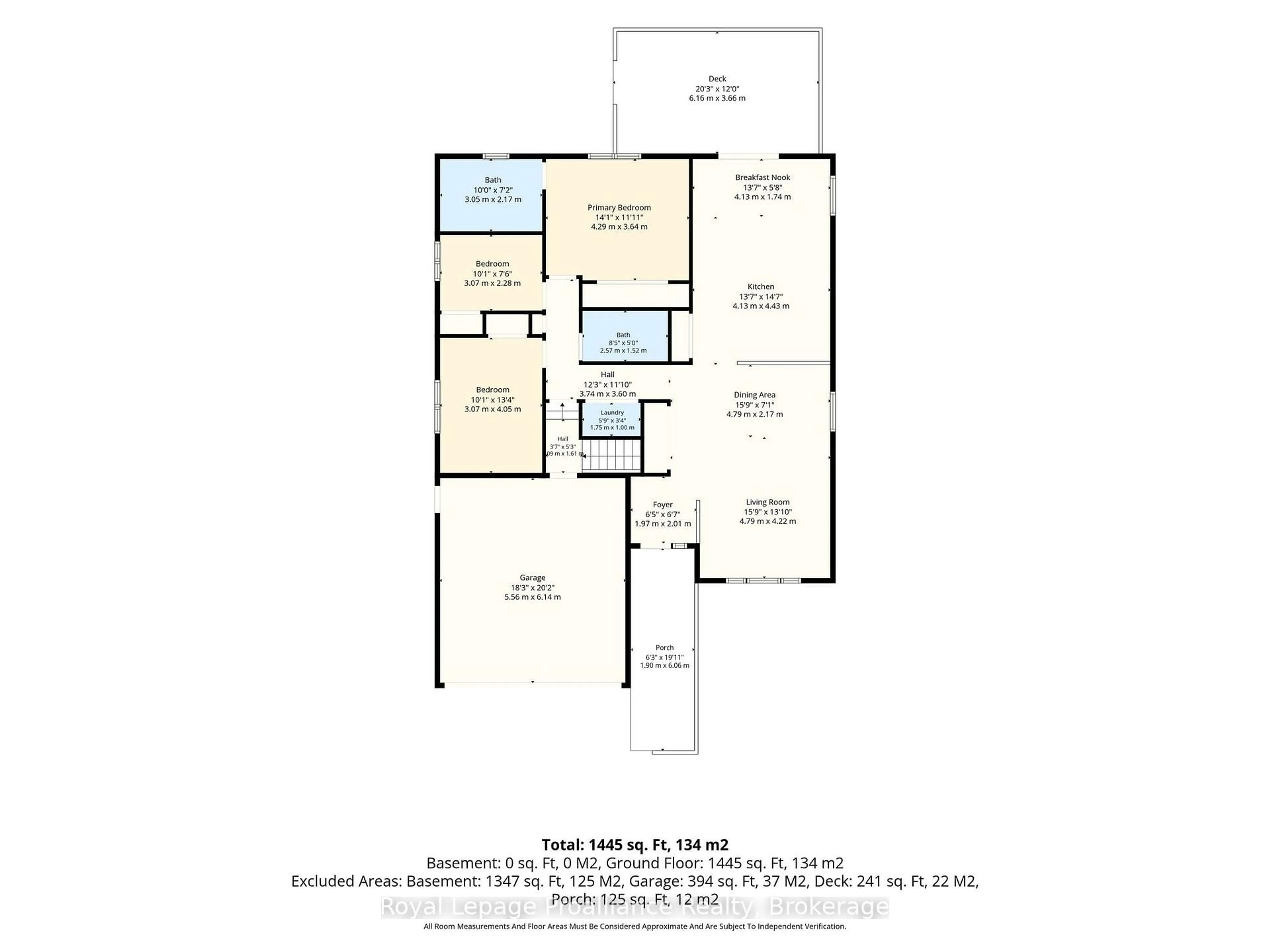 Floor plan for 22 Iroquois Ave, Brighton Ontario K0K 1H0