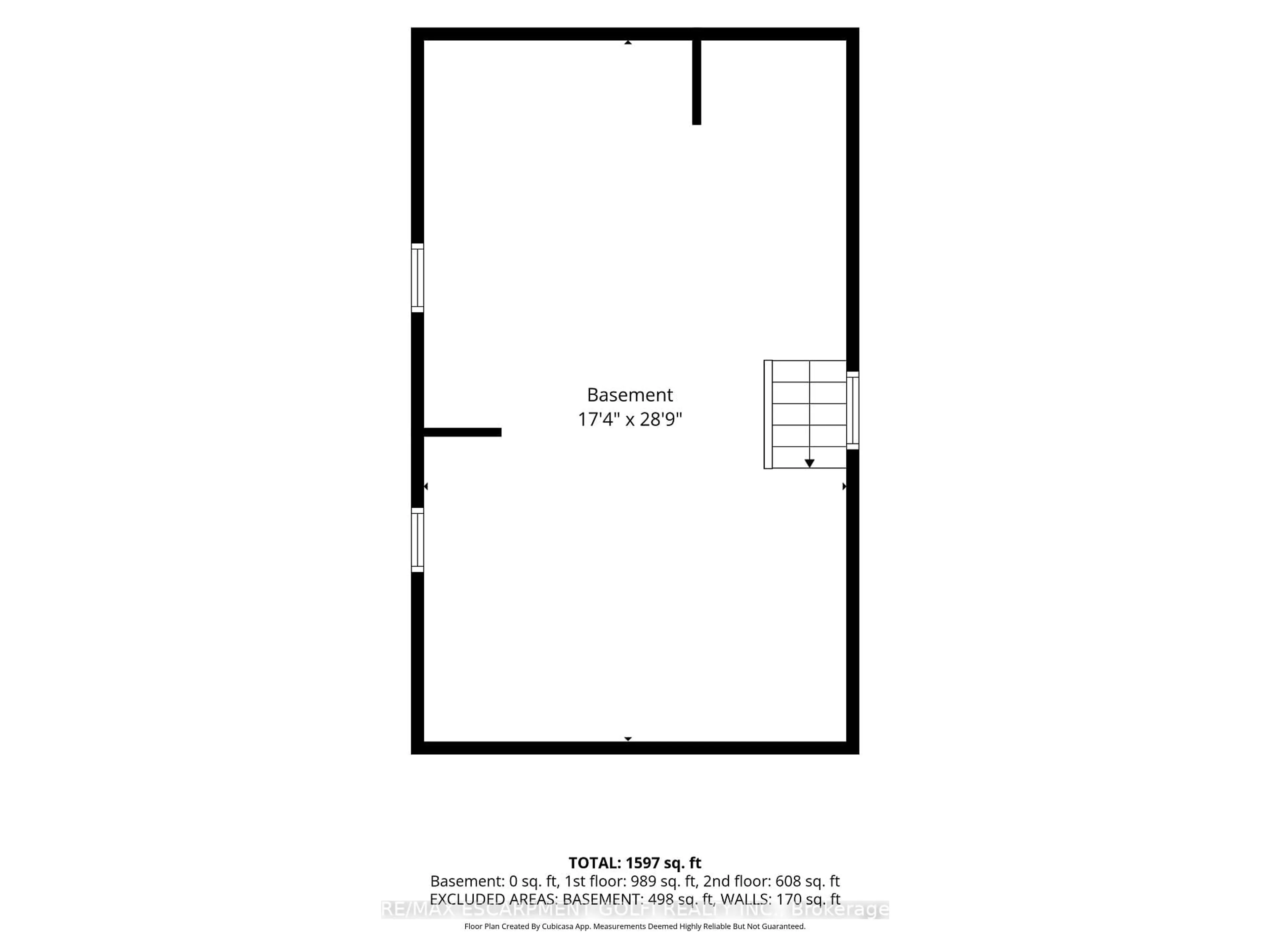 Floor plan for 83 York St, St. Catharines Ontario L2R 6C8