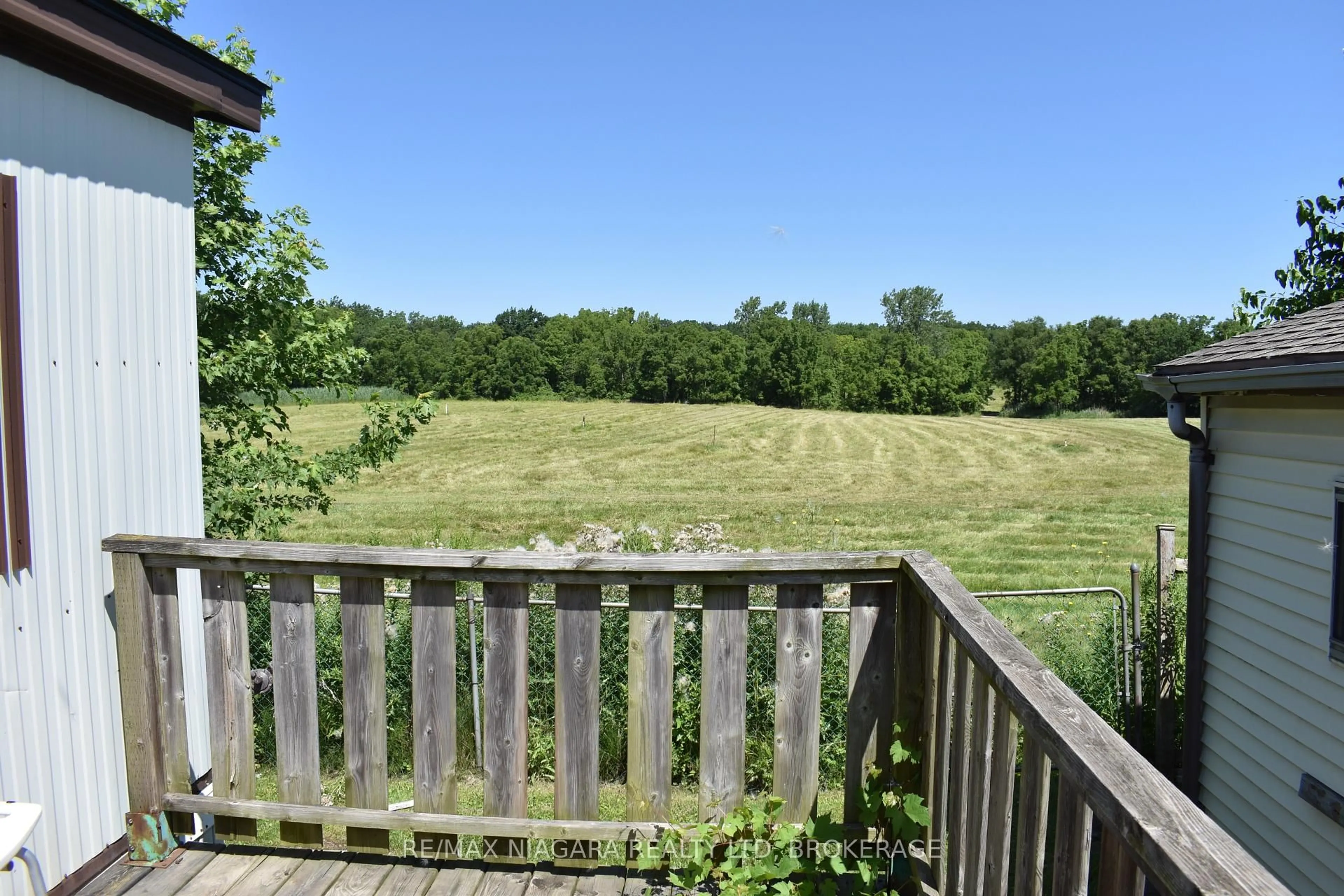 Patio, forest/trees view for 2175 Mewburn Rd #67, Niagara Falls Ontario L2J 0A6