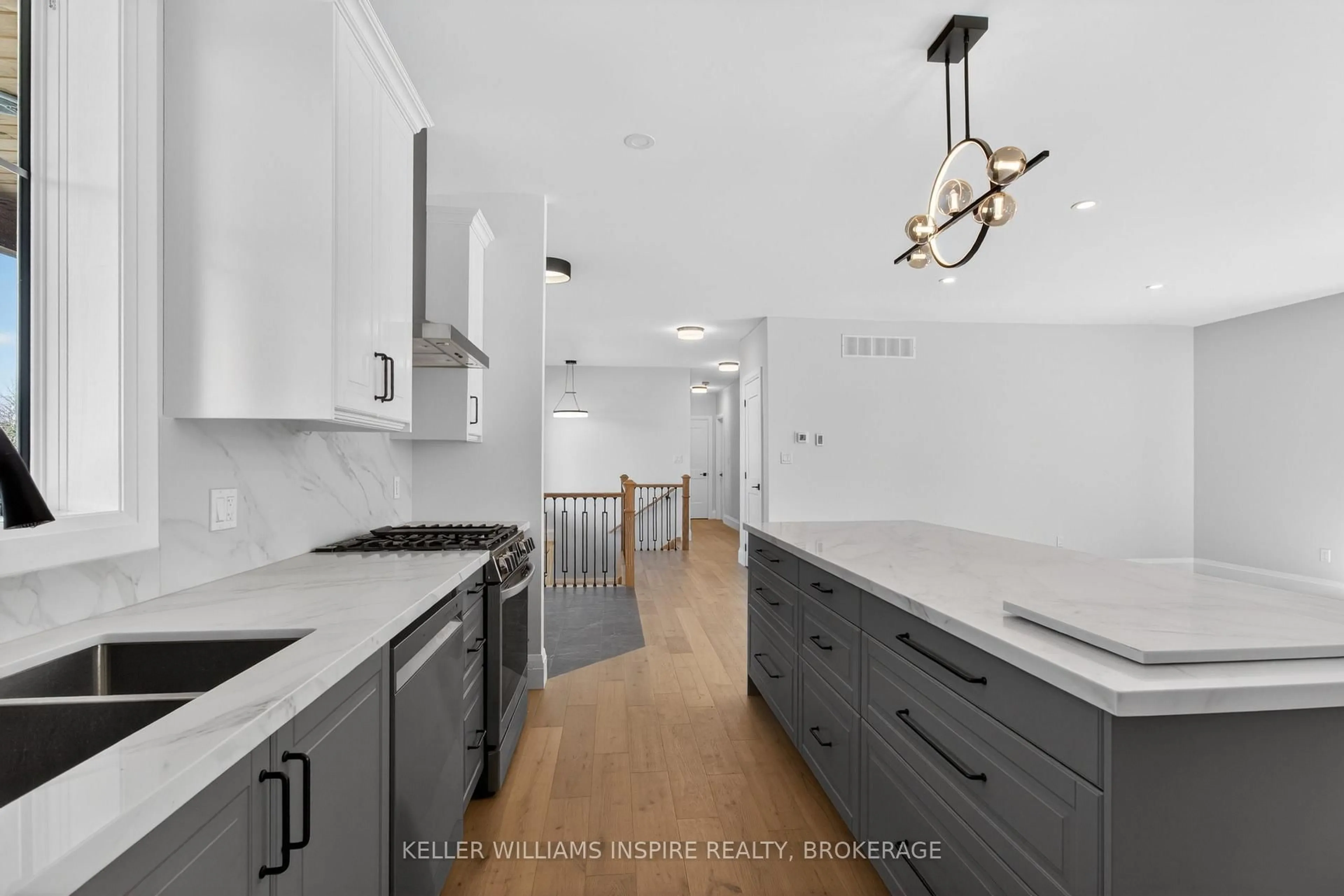Open concept kitchen, ceramic/tile floor for 939 Sheffield Lane, Leeds and the Thousand Islands Ontario K0E 1N0