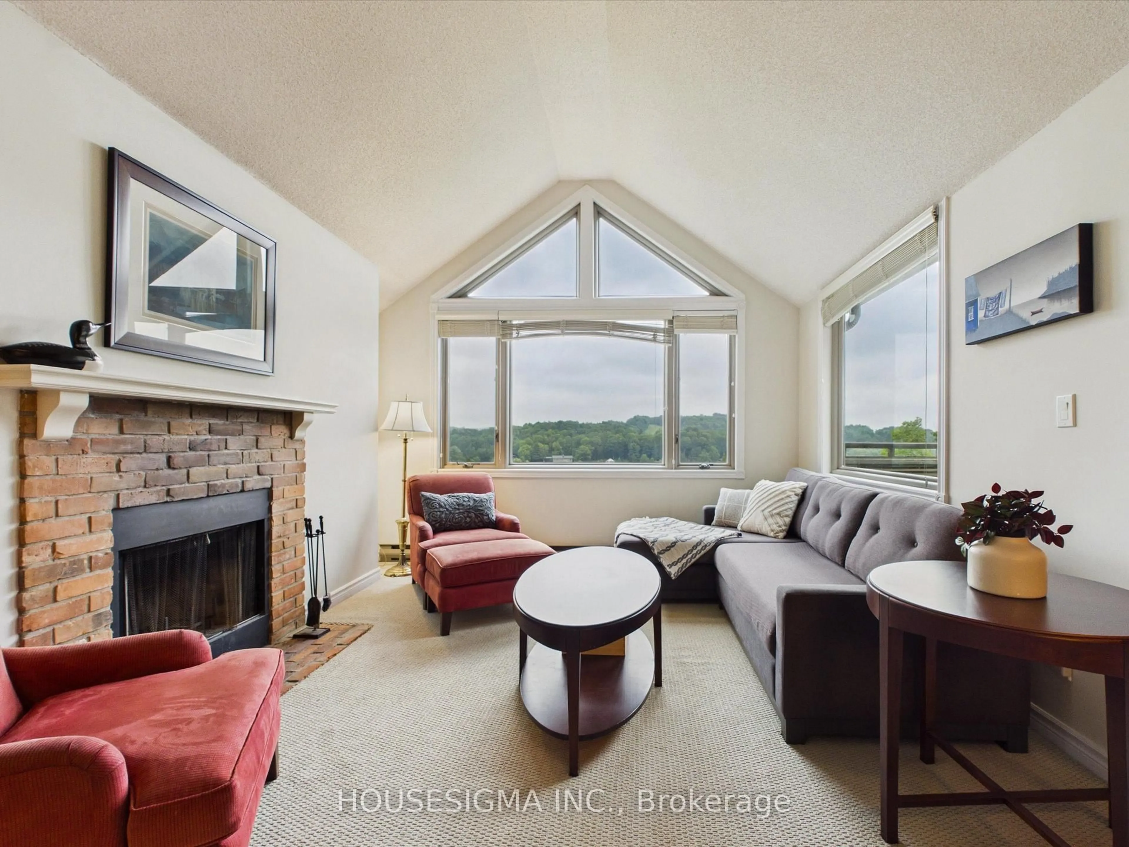Living room with furniture, unknown for 631 Grandview Hilltop Dr #6, Huntsville Ontario P1H 2J5