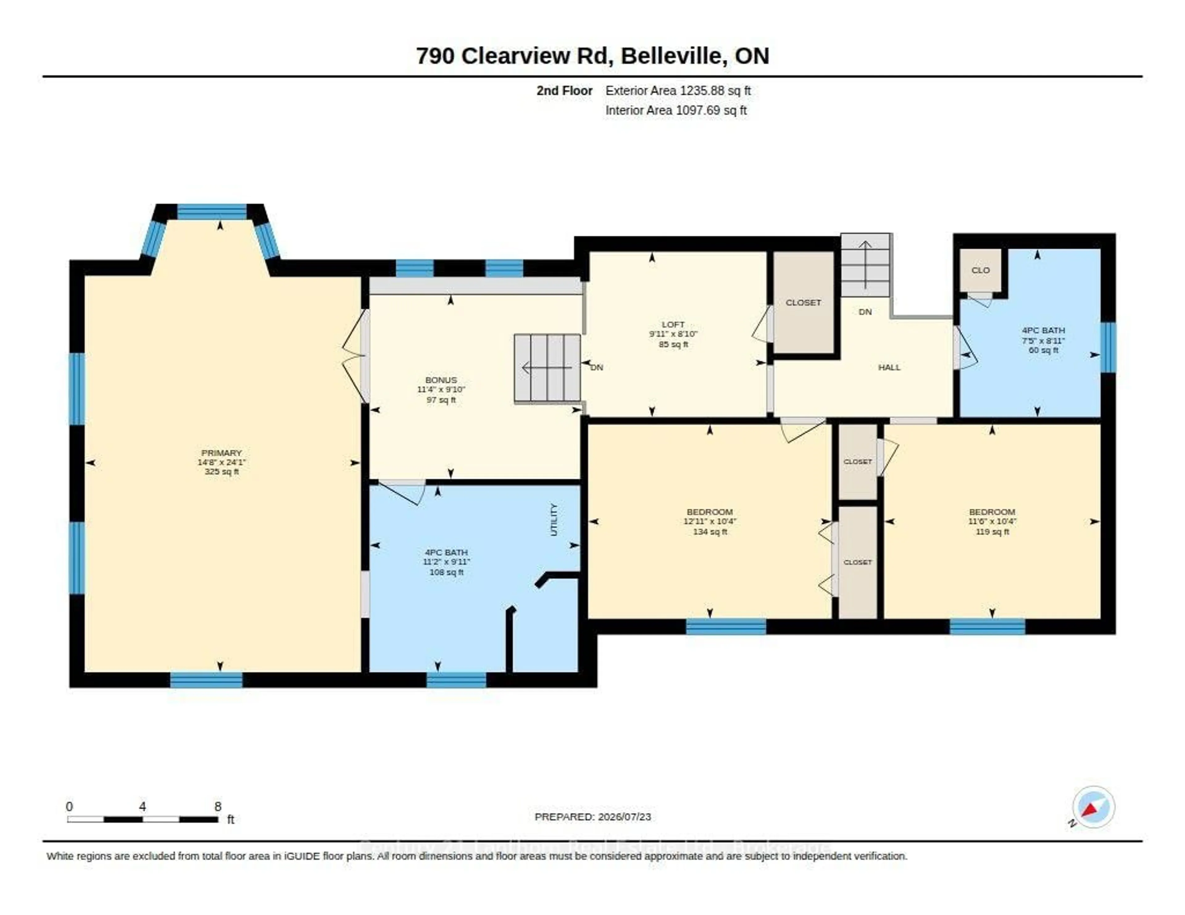Floor plan for 790 Clearview Rd, Stirling Ontario K0K 3E0