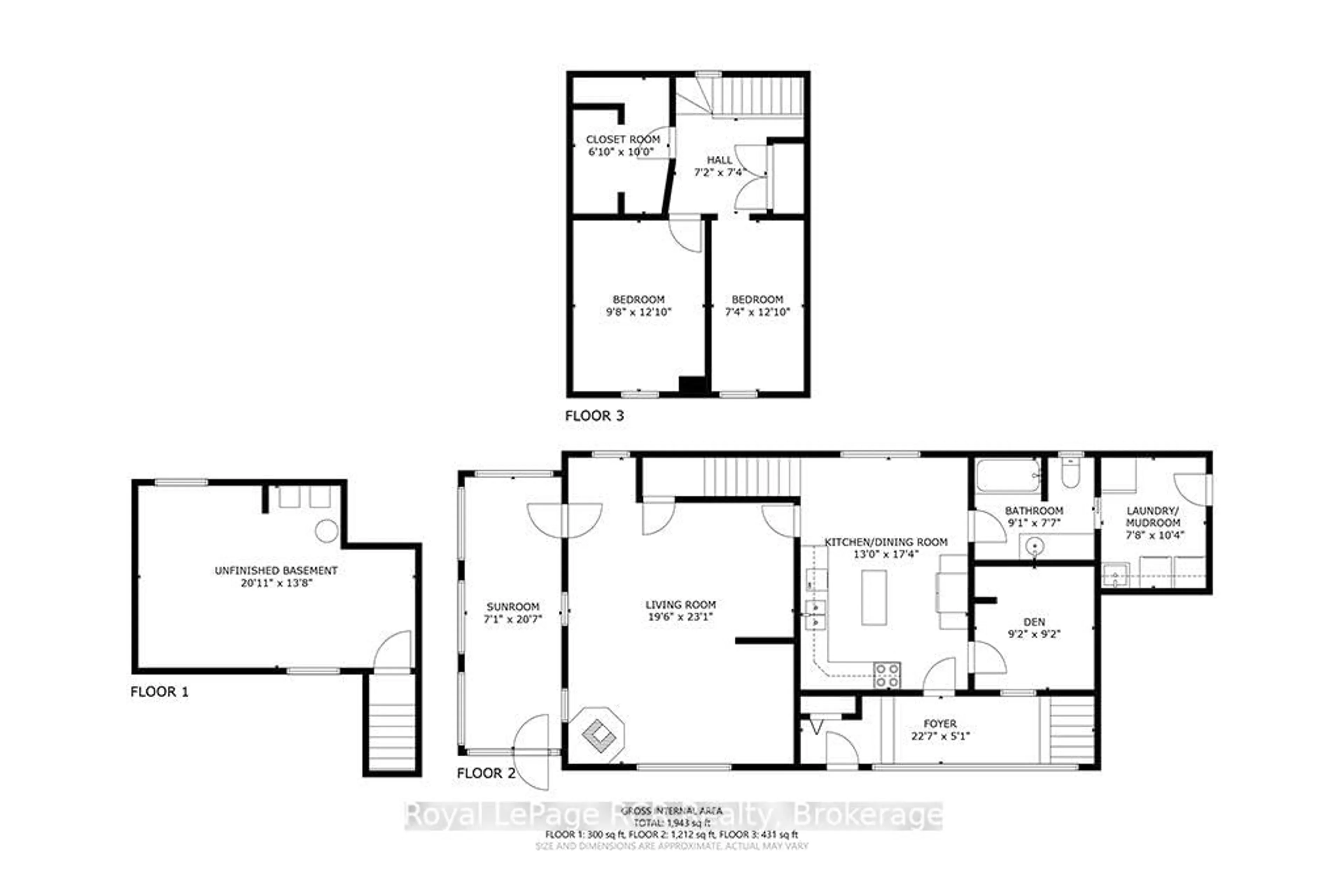 Floor plan for 680210 30 Sdrd, Chatsworth Ontario N0H 1R0