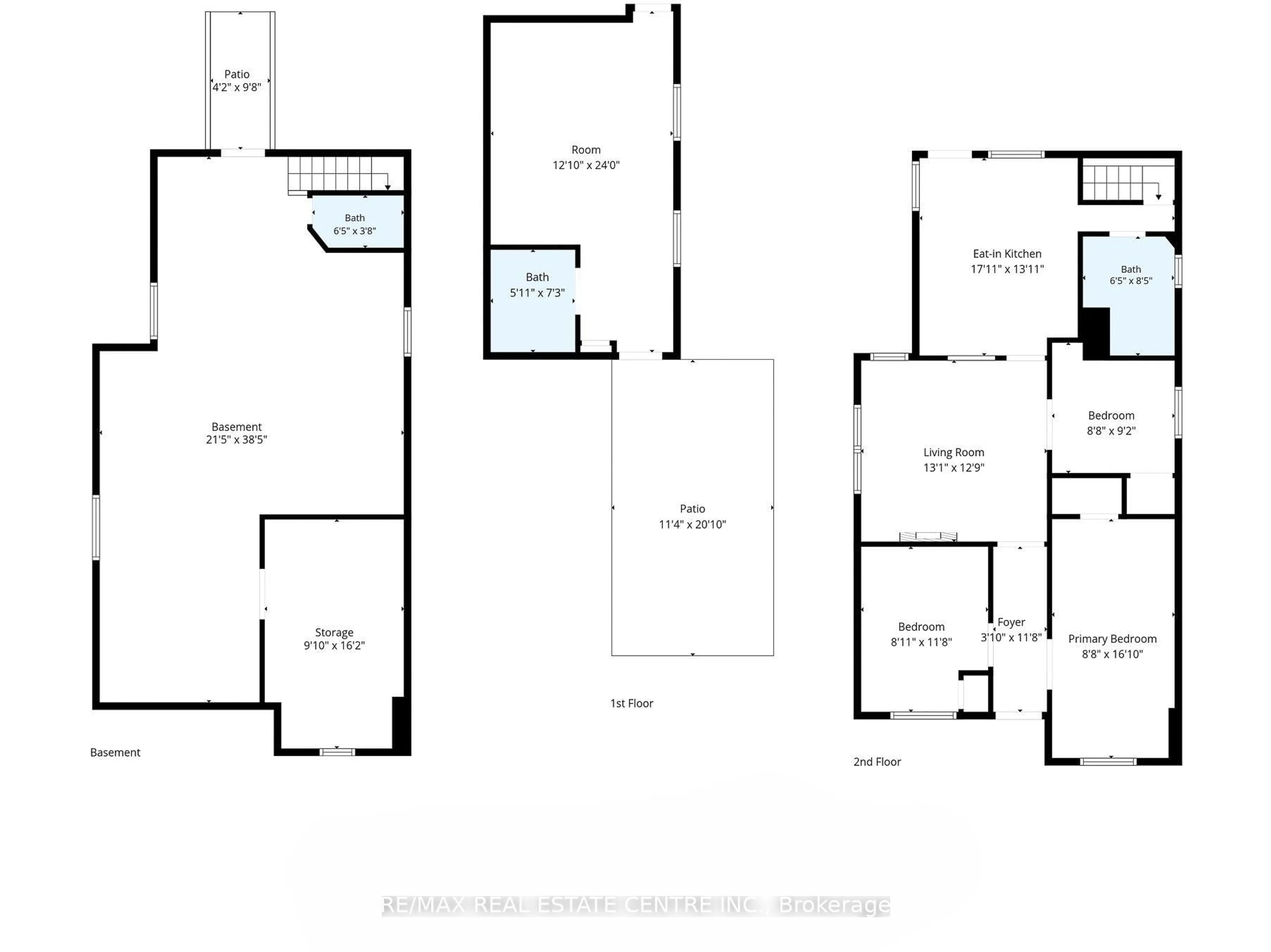 Floor plan for 58 East 22nd St, Hamilton Ontario L8V 2V3