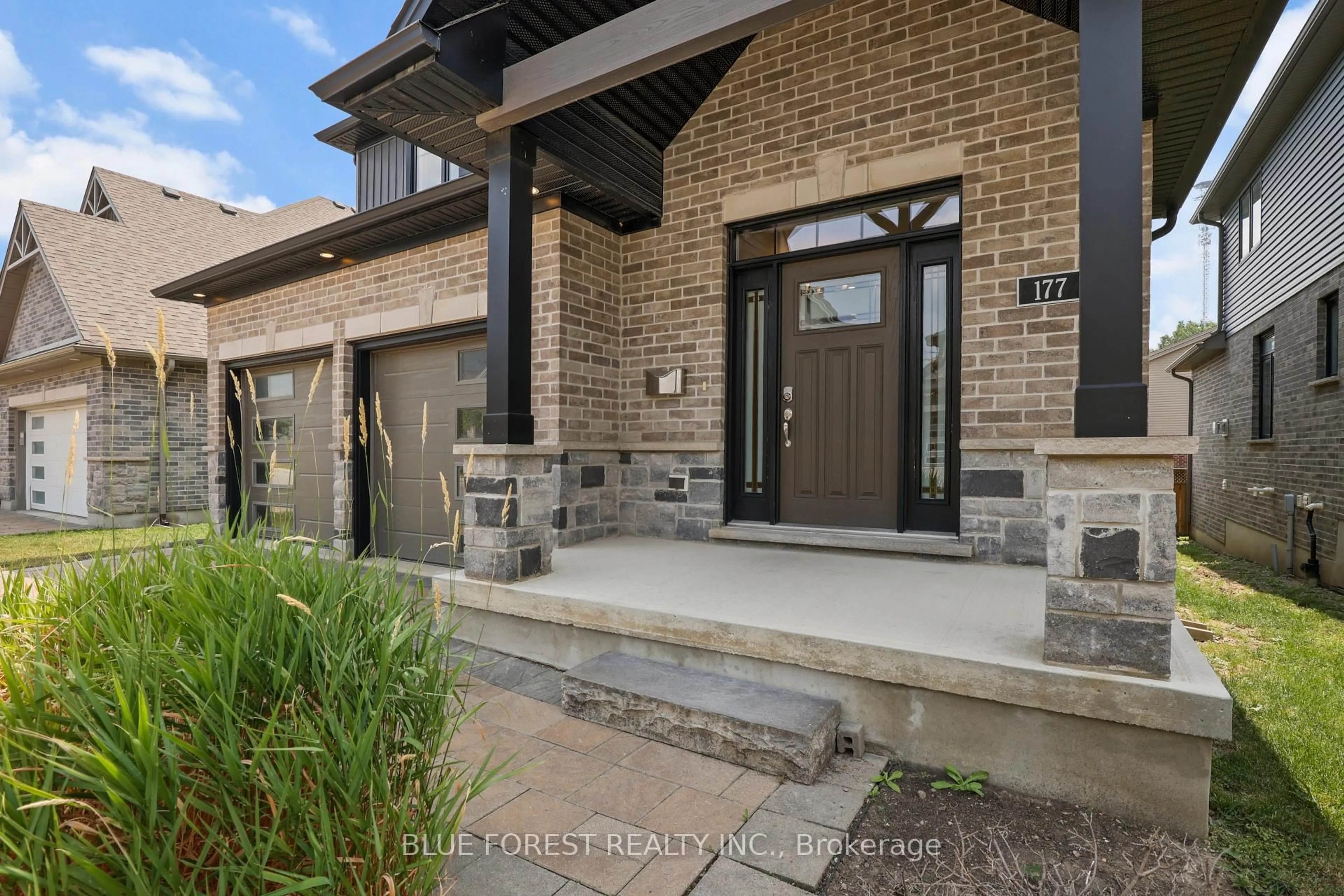 Home with brick exterior material, street for 1061 Eagletrace Dr #177, London North Ontario N6G 0T3