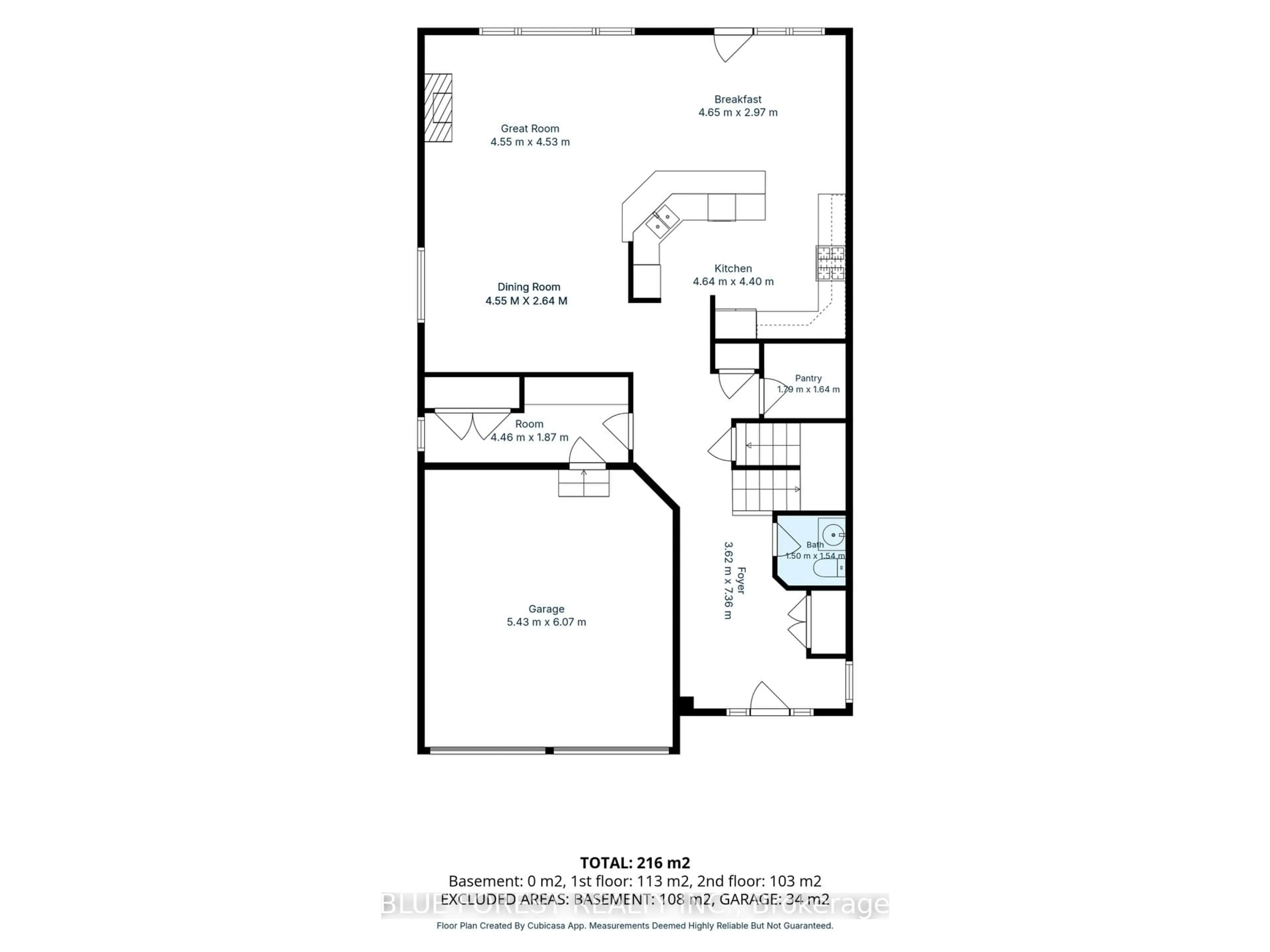 Floor plan for 1061 Eagletrace Dr #177, London North Ontario N6G 0T3