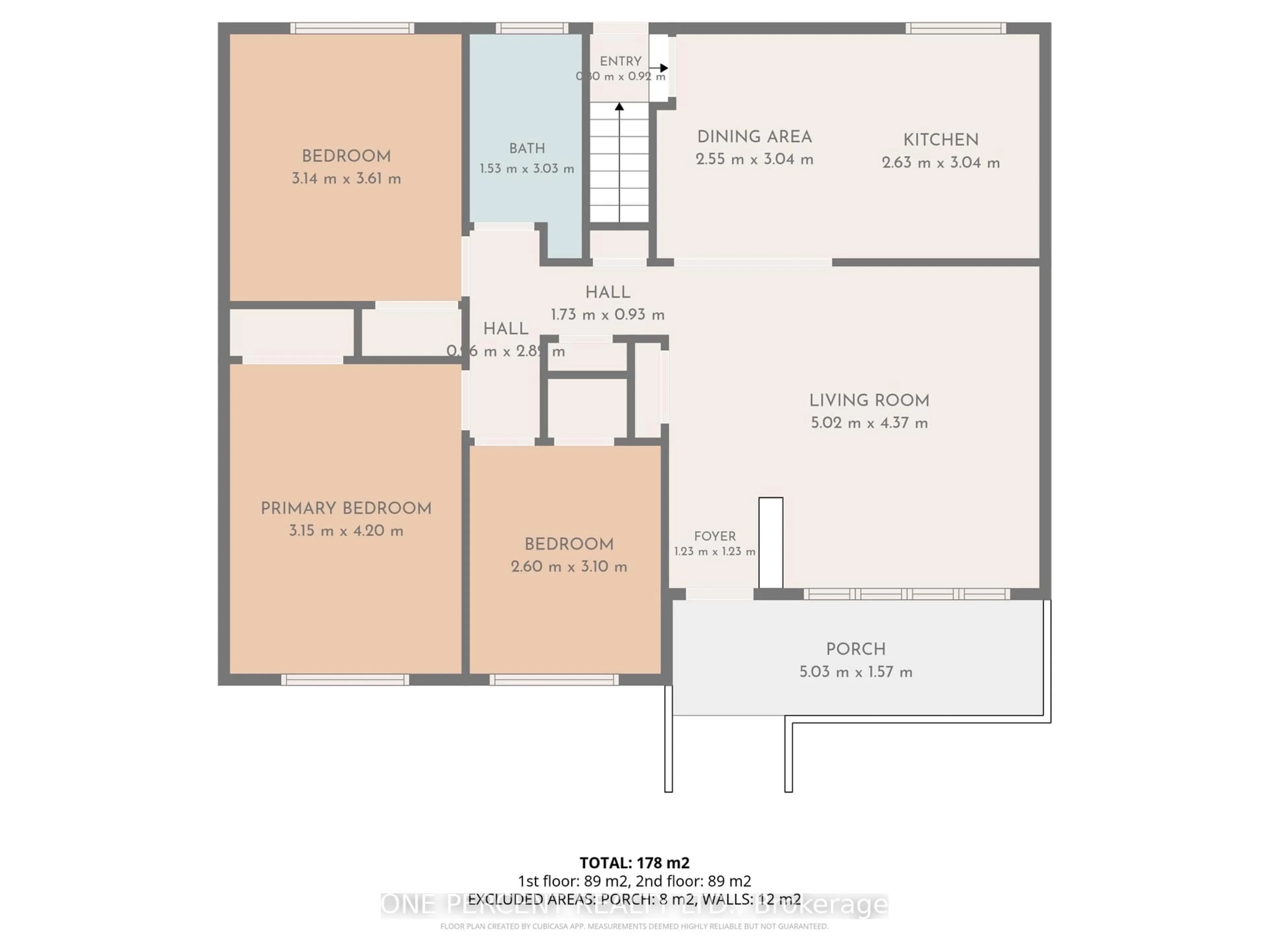 Floor plan for 933 Kincaid Crt #Unit A and Unit B, Ottawa Ontario K1V 6N7