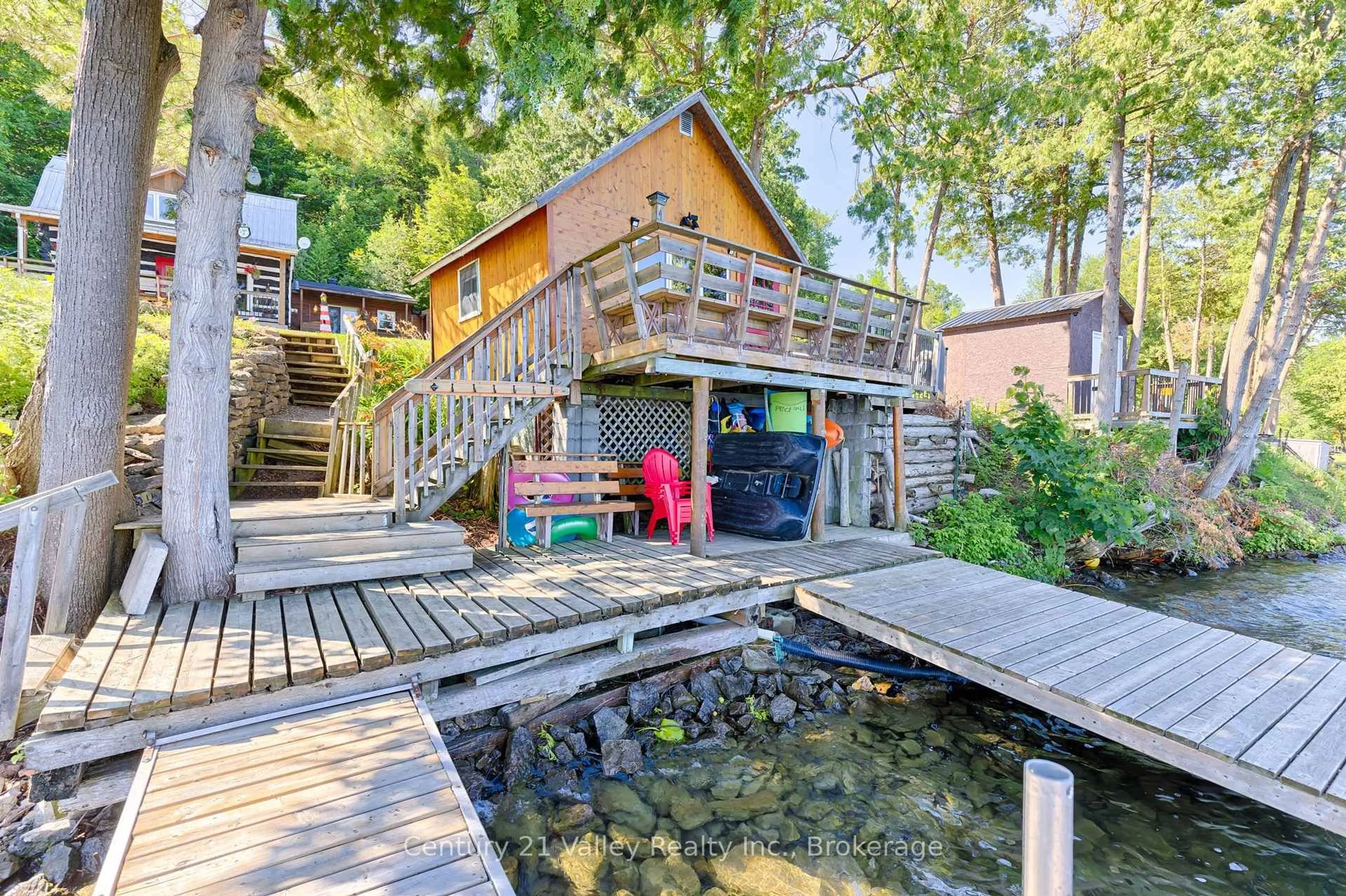 Patio, water/lake/river/ocean view for 763 Lake Clear Rd, Eganville Ontario K0J 1T0