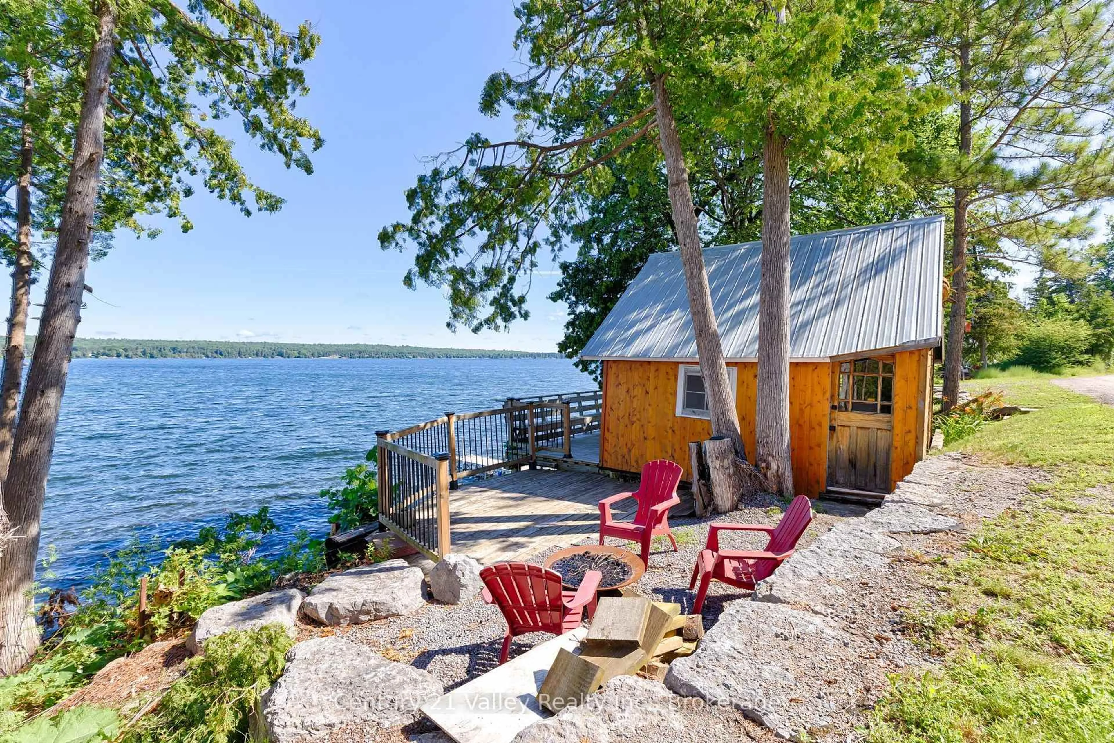 Patio, water/lake/river/ocean view for 763 Lake Clear Rd, Eganville Ontario K0J 1T0
