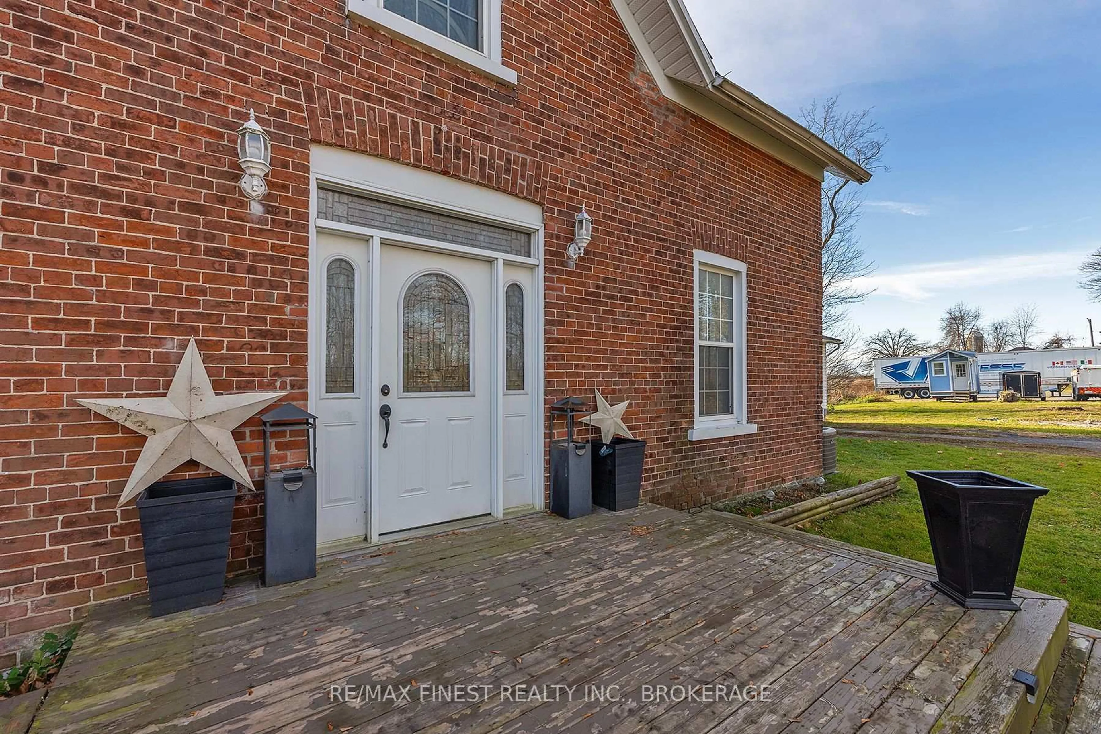 Home with brick exterior material, street for 1990 Switzerville Rd, Loyalist Ontario K7R 3K9