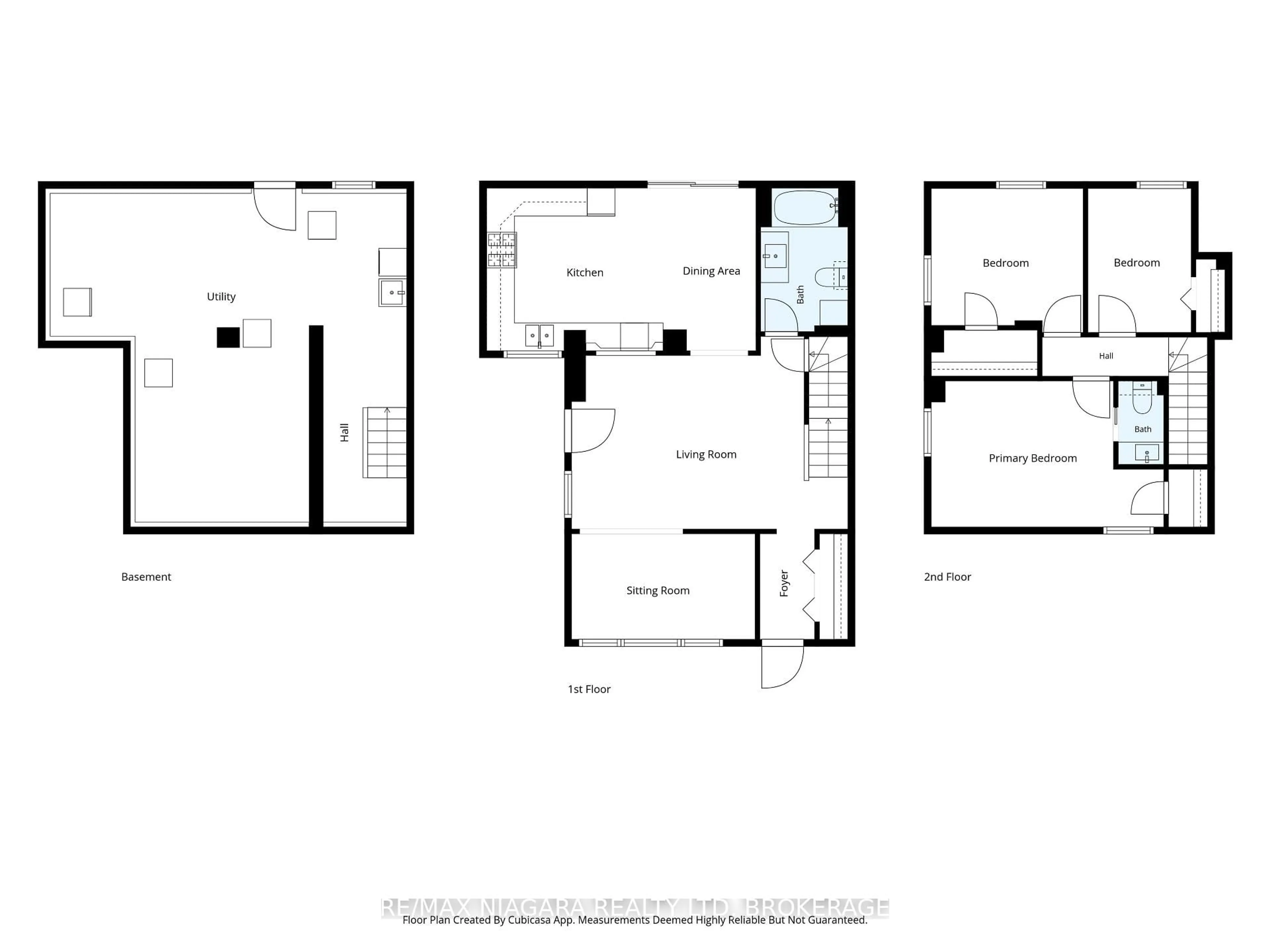 Floor plan for 93 First St, Welland Ontario L3B 4R8