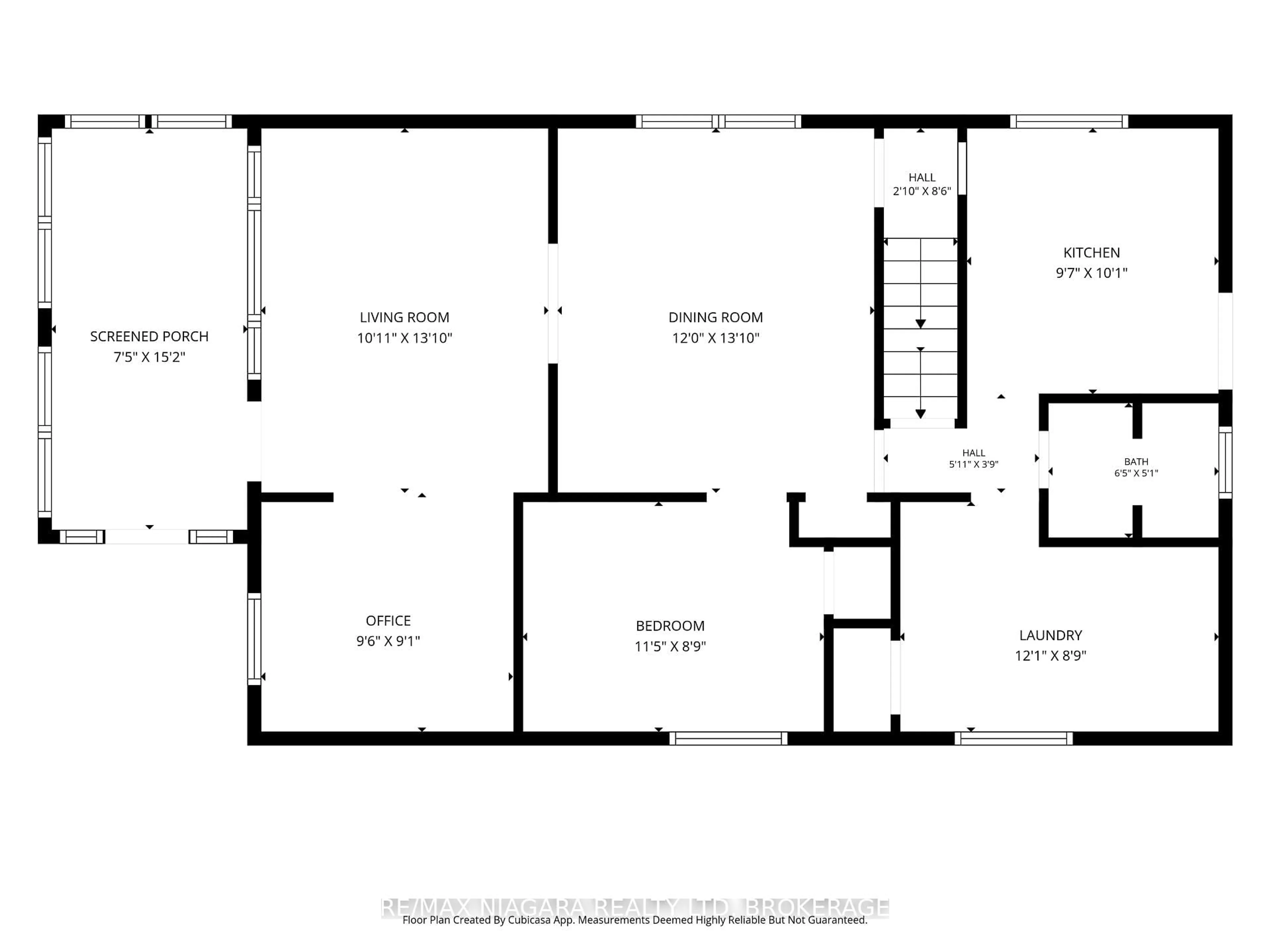 Floor plan for 6403 Locus Ave, Niagara Falls Ontario L2G 4K4